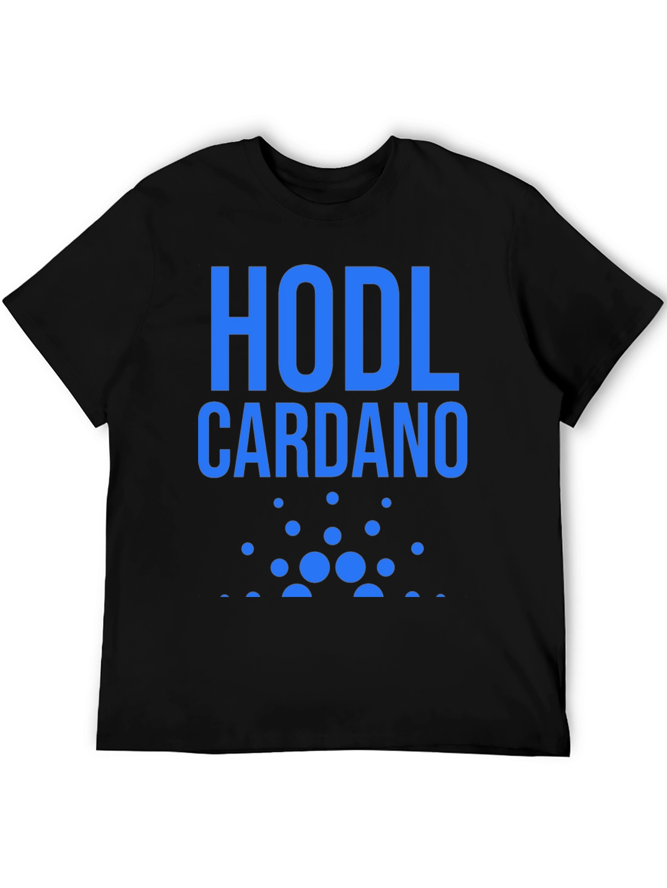 HODL Cardano Crypto T-Shirt - Black