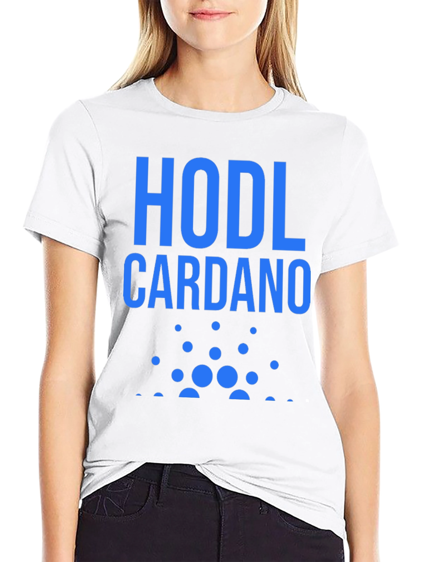HODL Cardano Crypto T-Shirt - Black