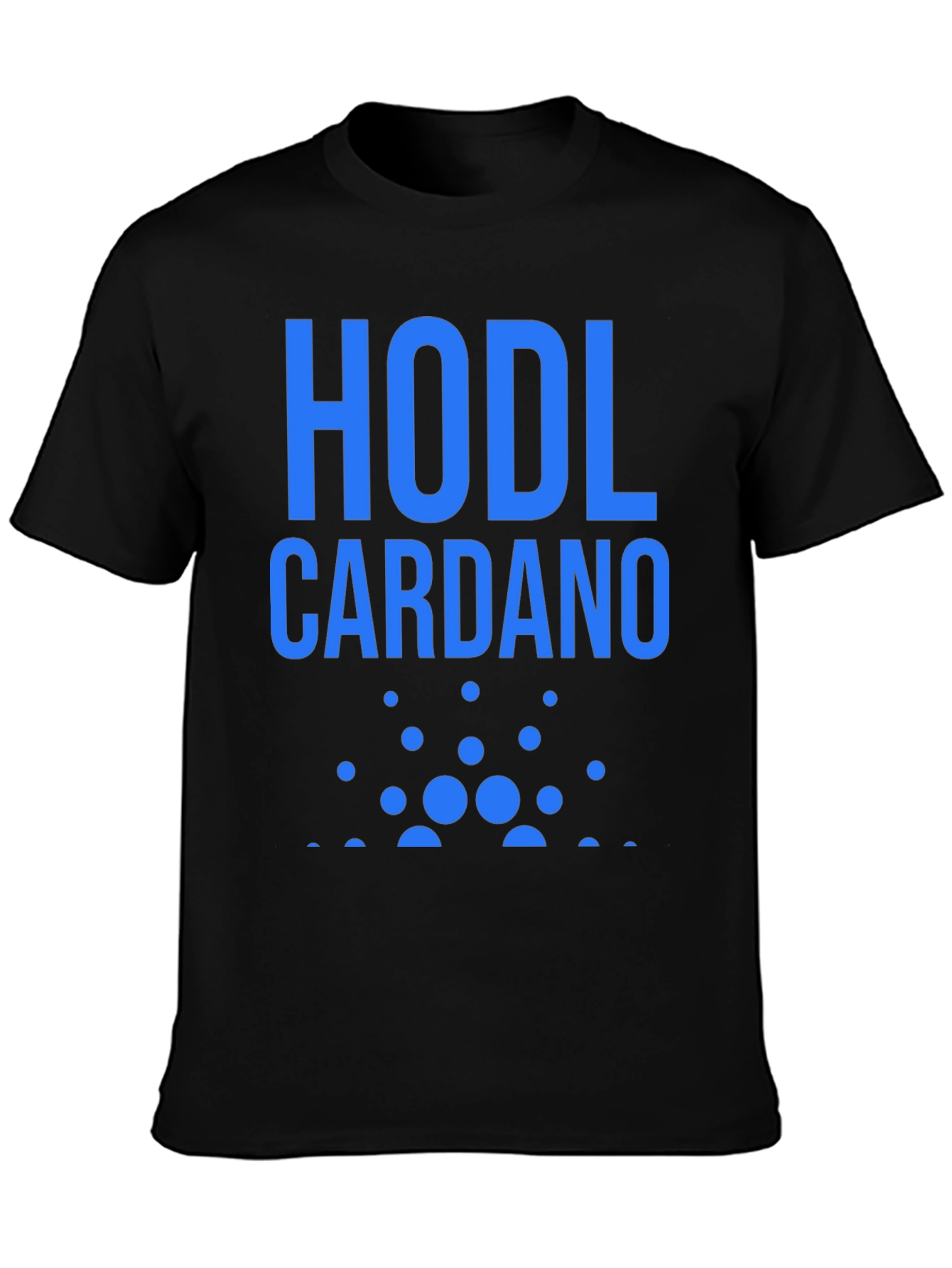 HODL Cardano Crypto T-Shirt - Black