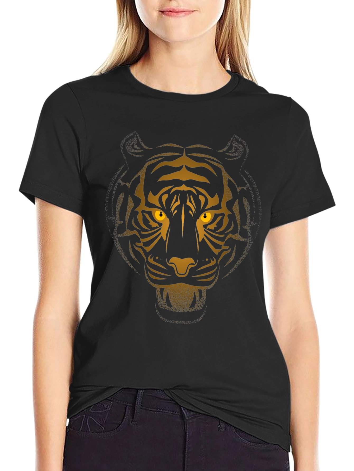 Tiger Graphic Tee - Fierce Style