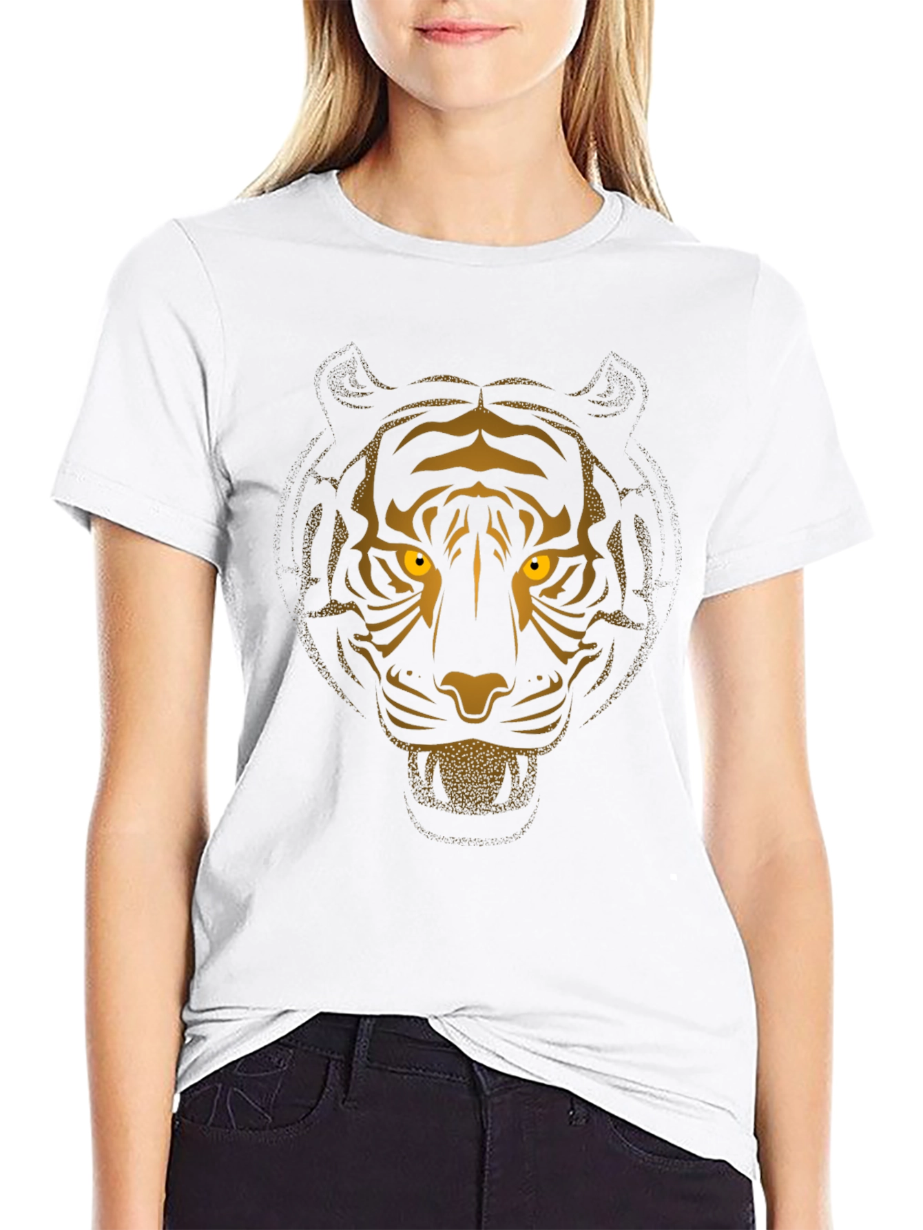 Tiger Graphic Tee - Fierce Style