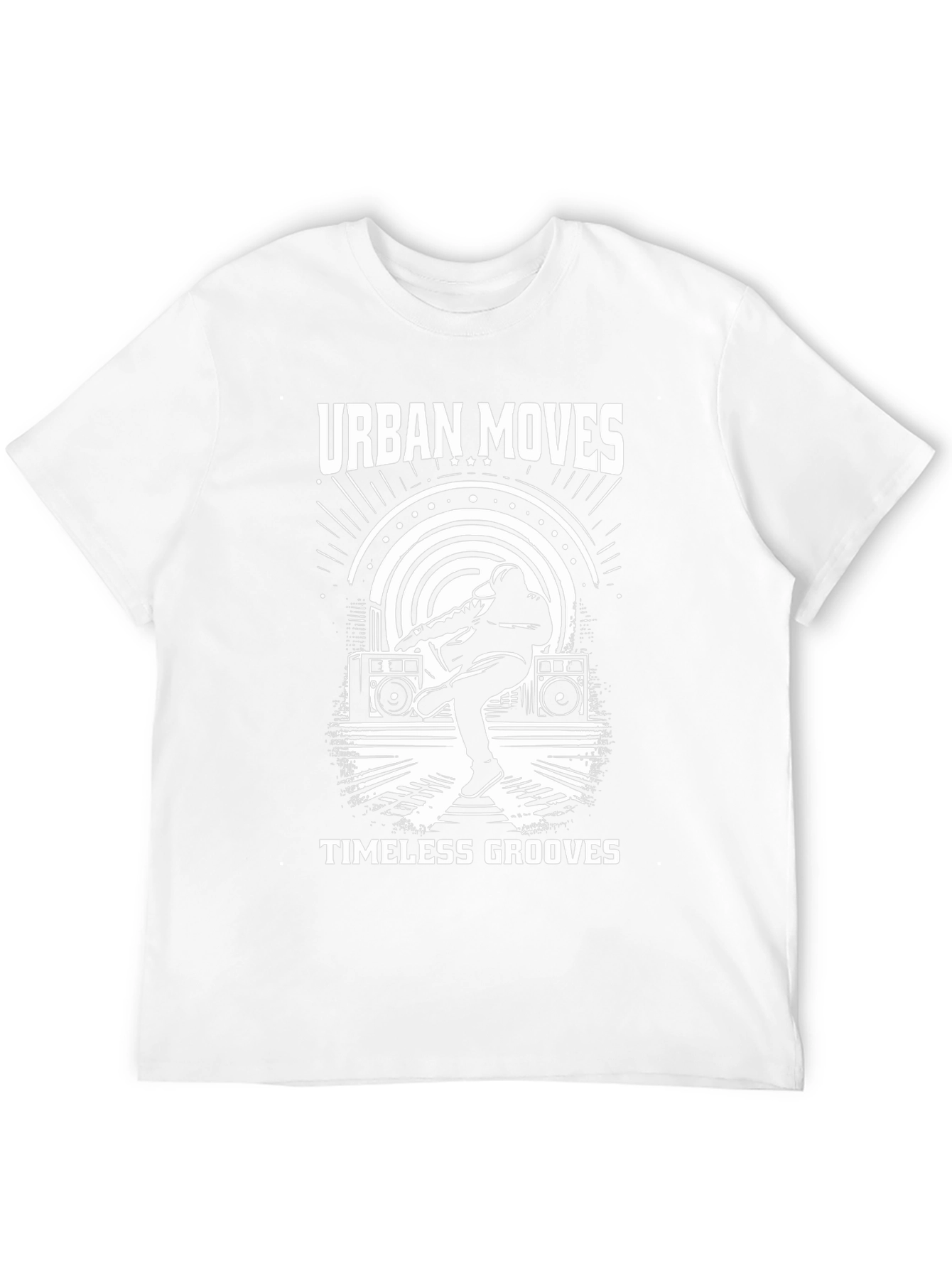 Urban Moves Black Graphic T-Shirt