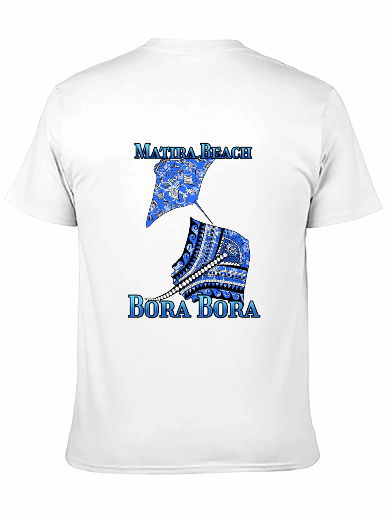 Matira Beach Bora Bora Graphic Tee