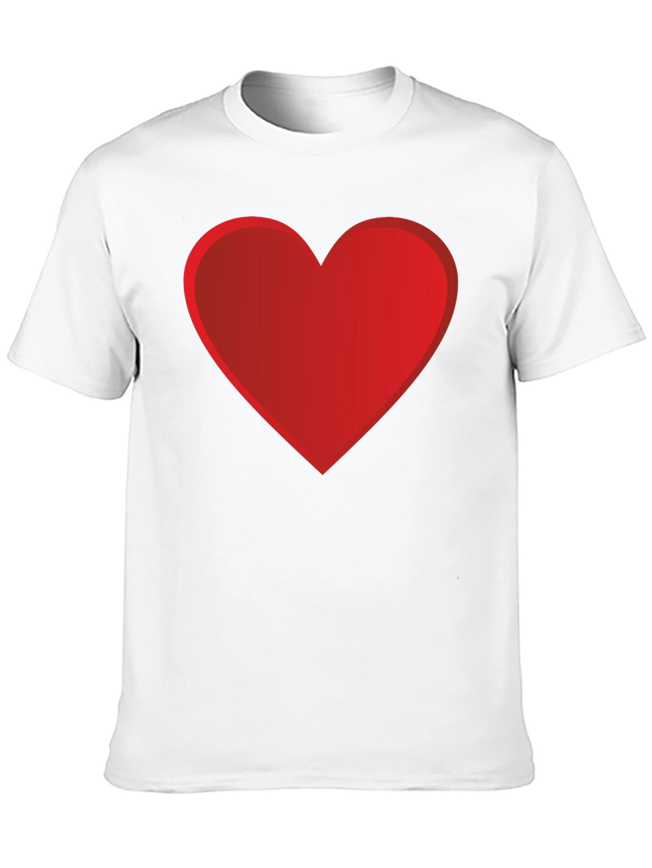 Heart Graphic Black Tee