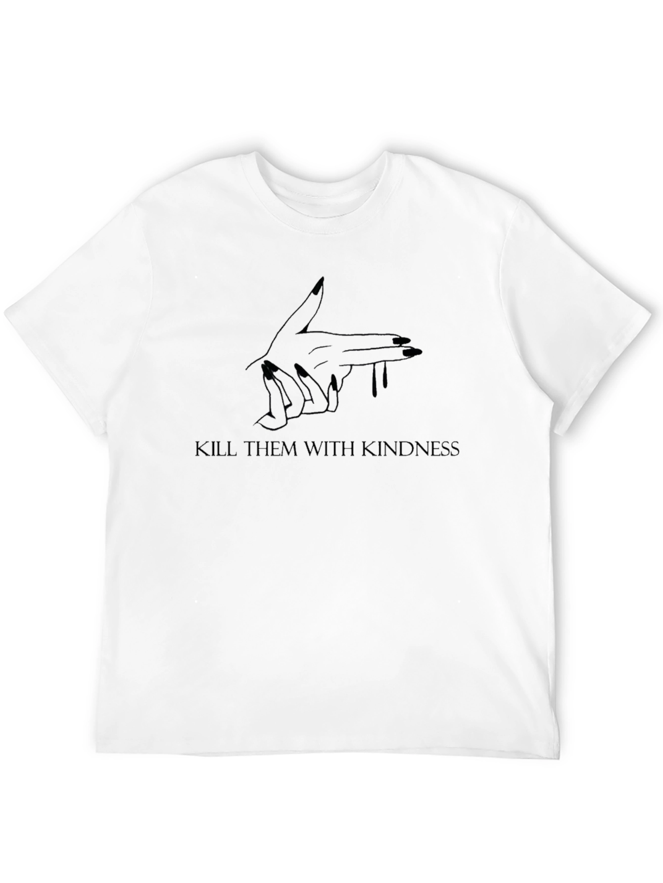 Kindness Kills T-Shirt - Black