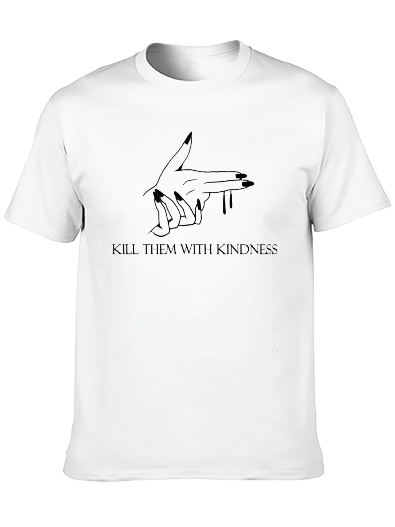 Kindness Kills T-Shirt - Black
