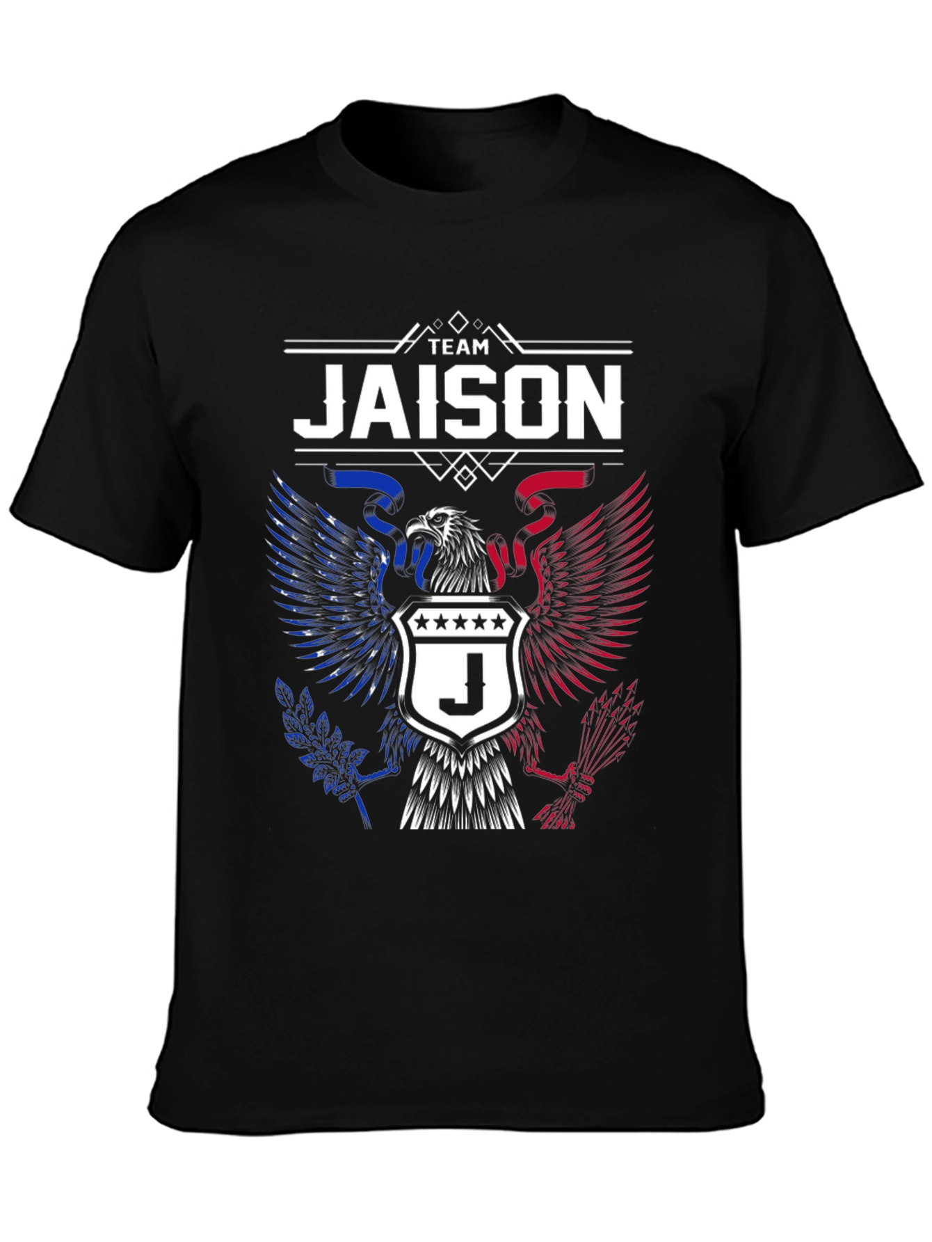 Team Jaison Eagle Crest Graphic T-Shirt