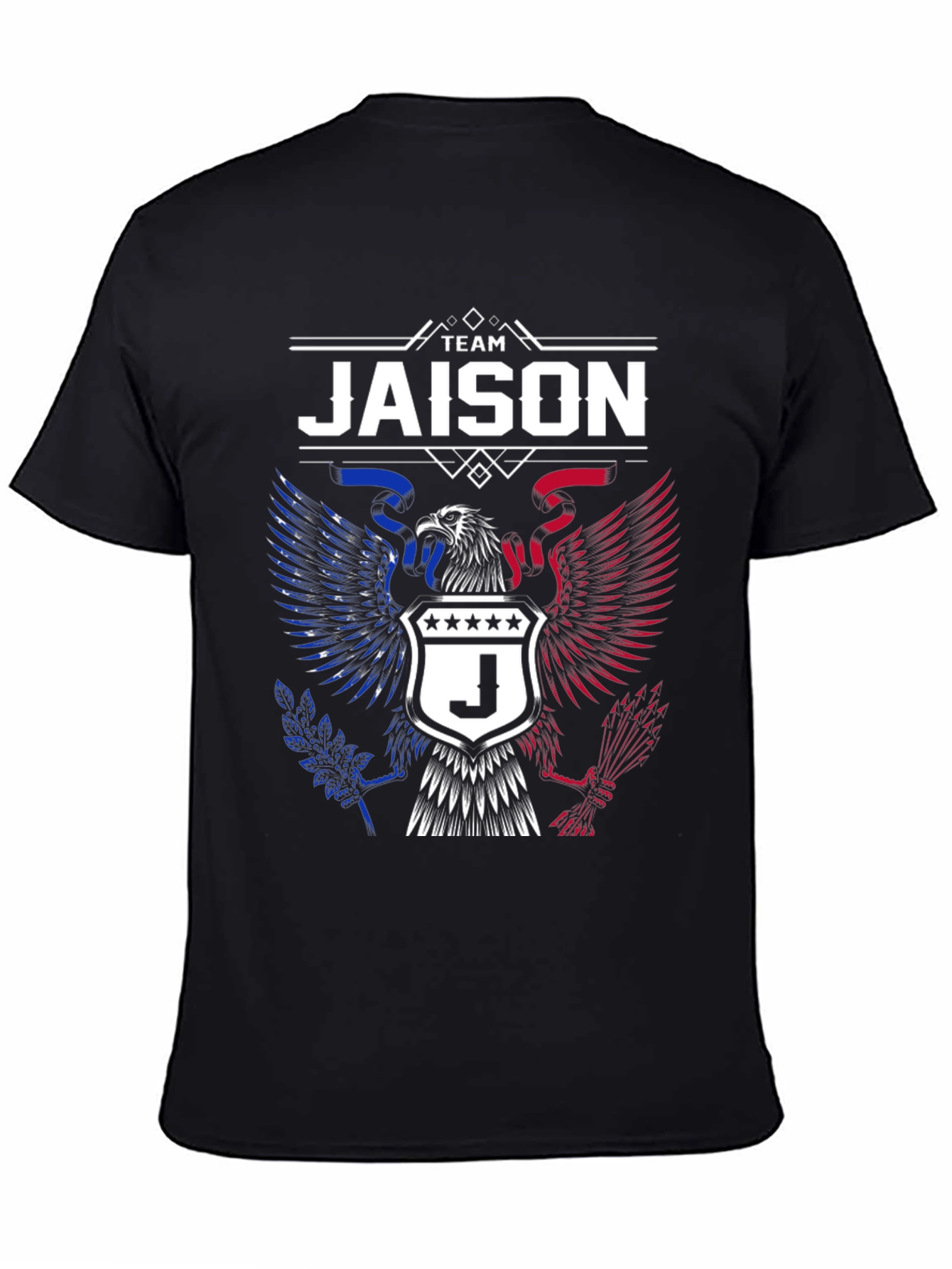Team Jaison Eagle Crest Graphic T-Shirt