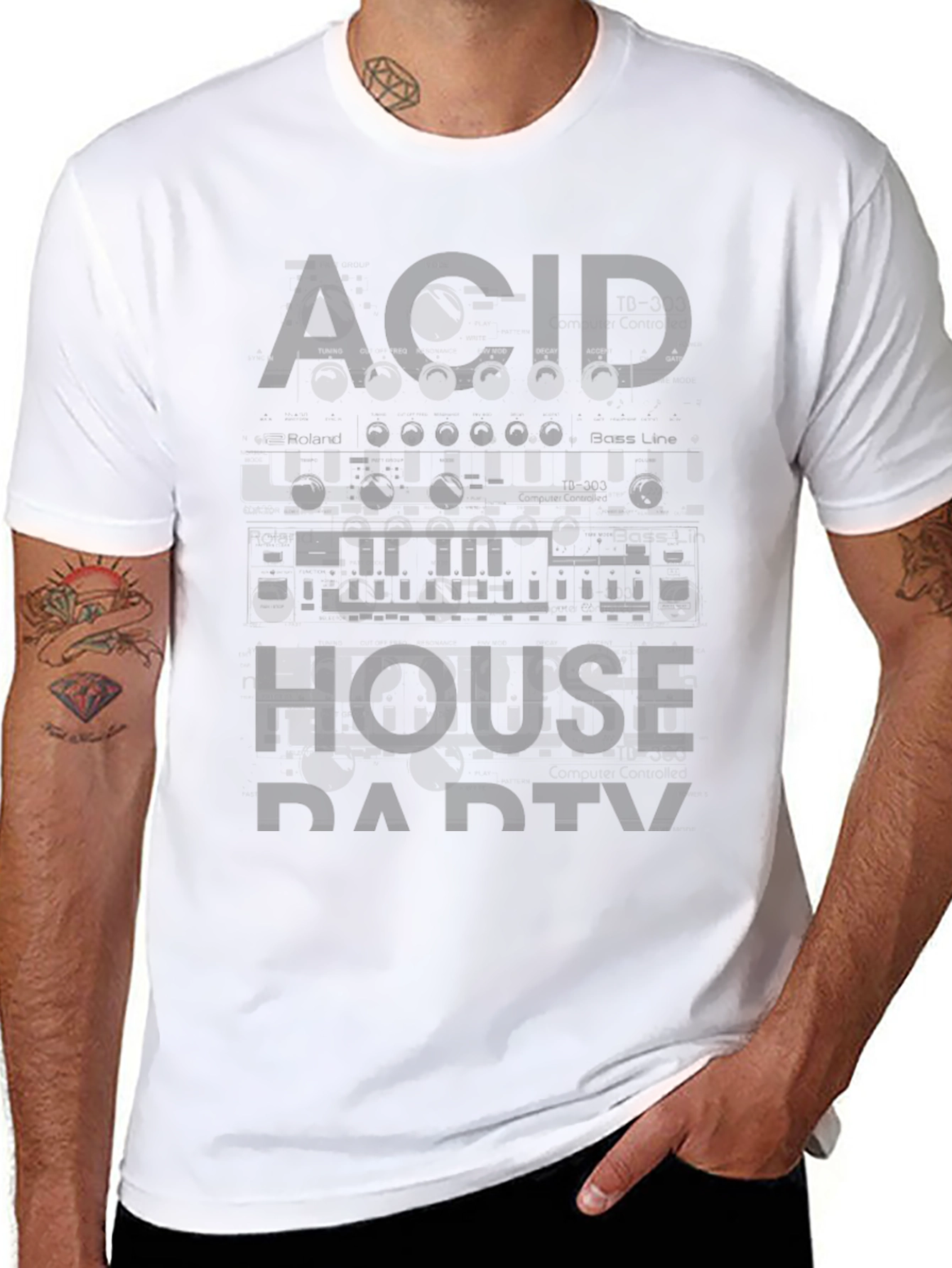 Acid House Party Graphic Tee