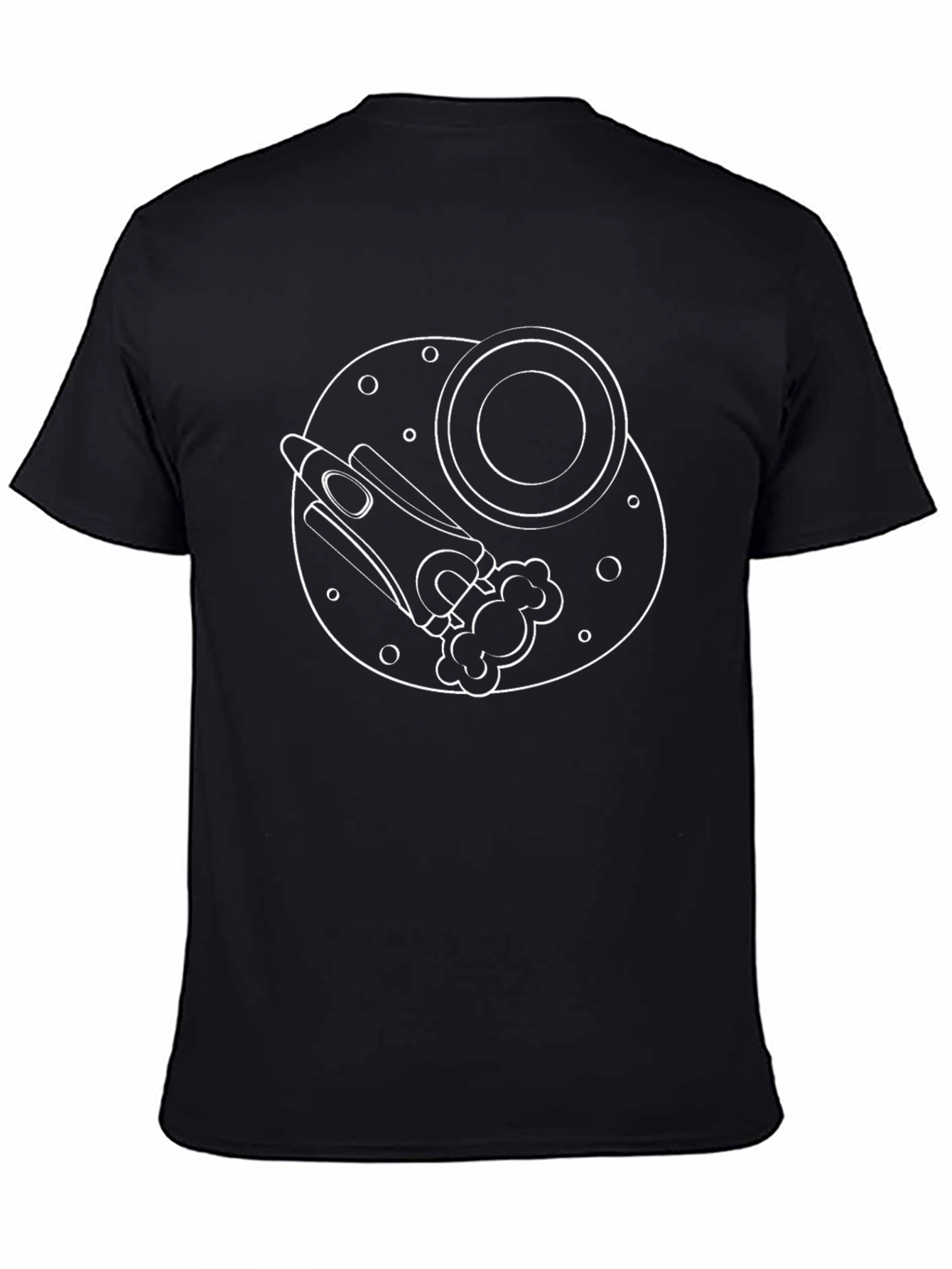 Space Shuttle Tee - Retro Graphic Print