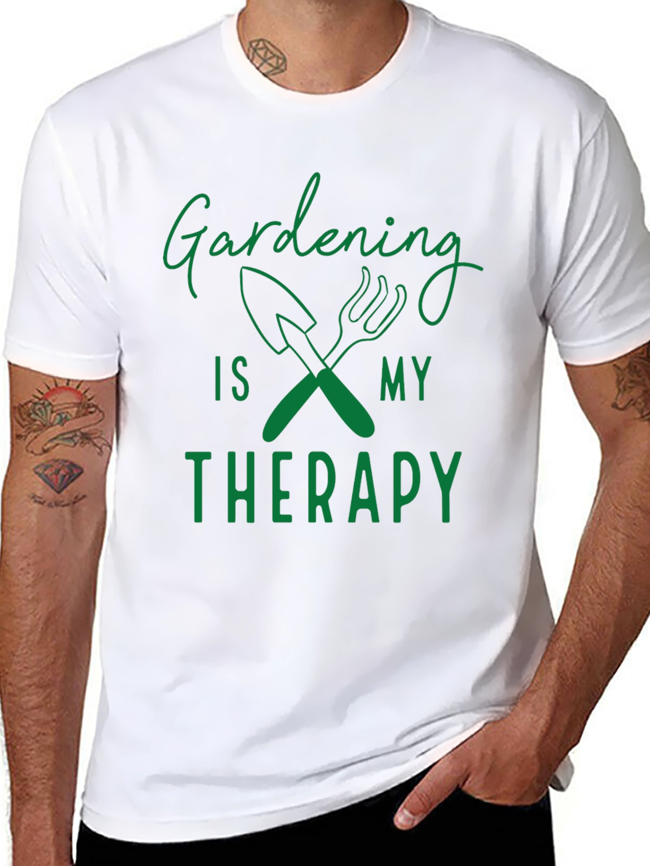 Gardening is My Therapy Graphic Tee