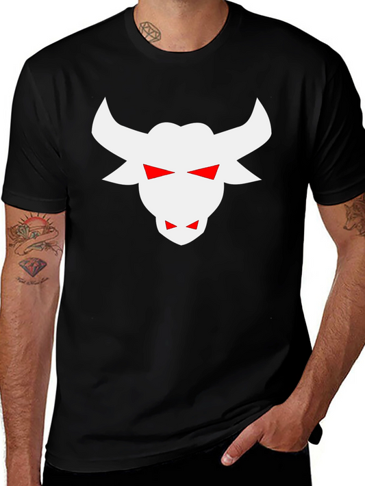 Black Bull Head Graphic Tee