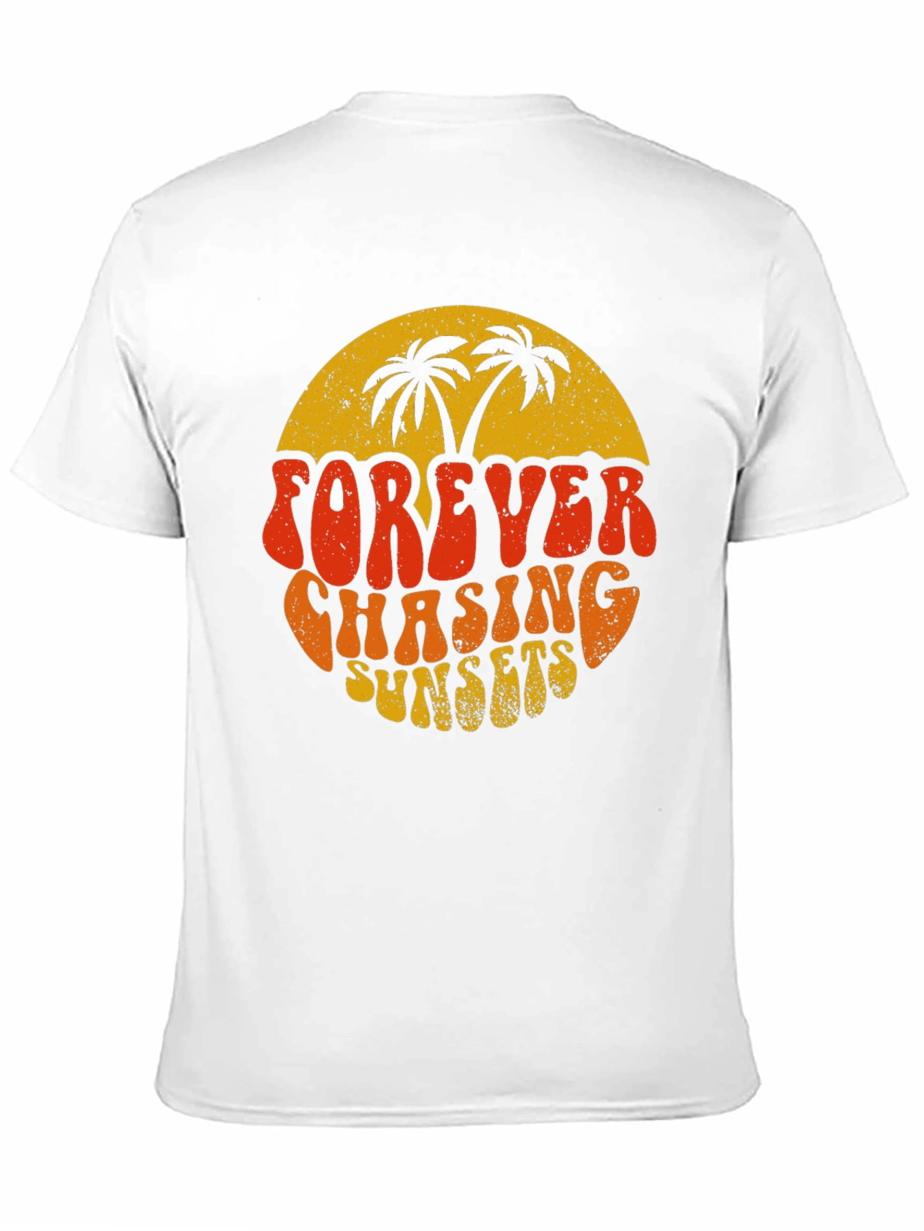 Forever Chasing Sunsets Retro Graphic Tee