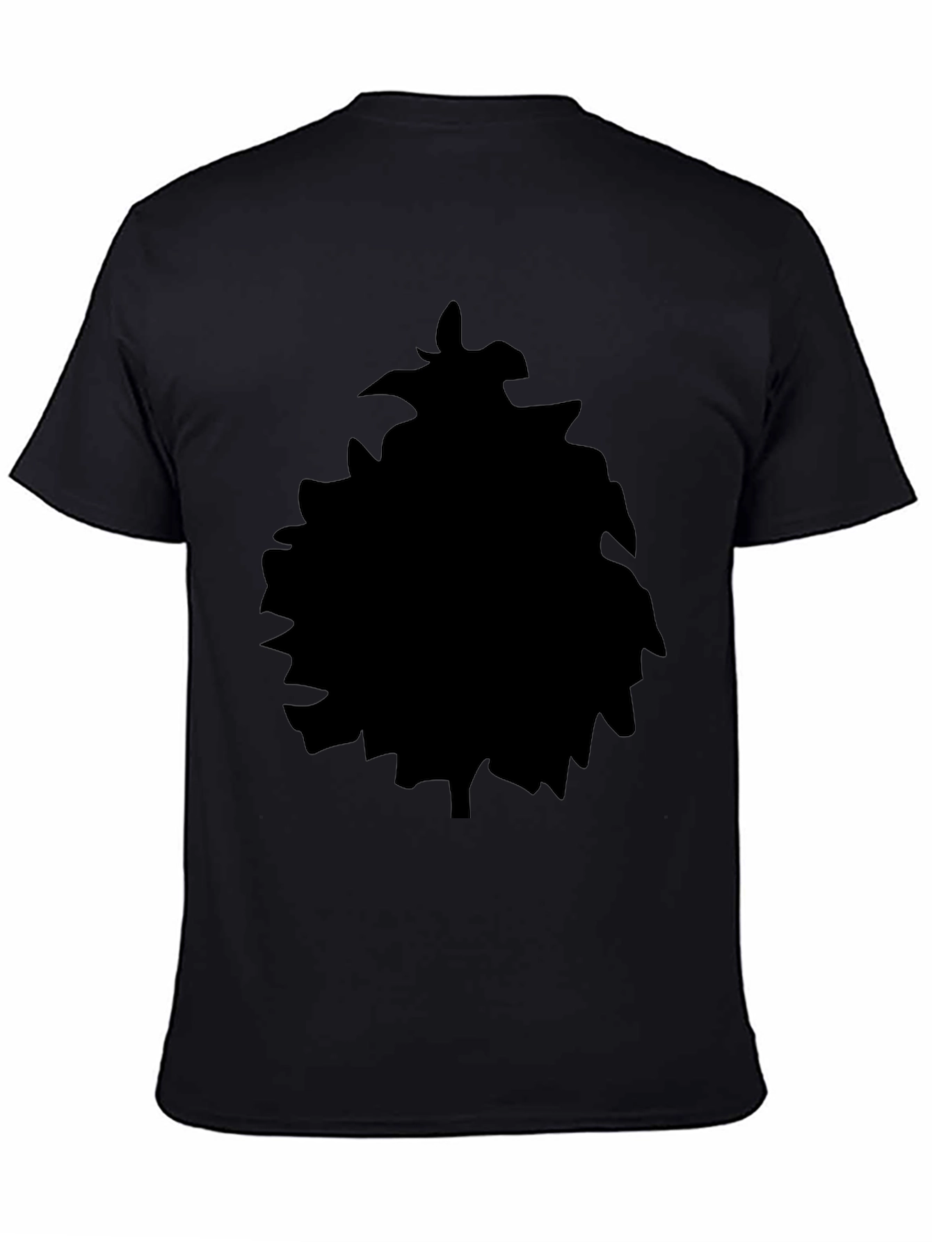 Black Silhouette Graphic Tee