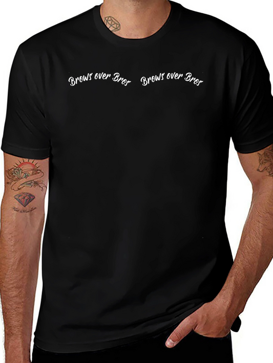 Brew Over Bros Black Graphic Tee