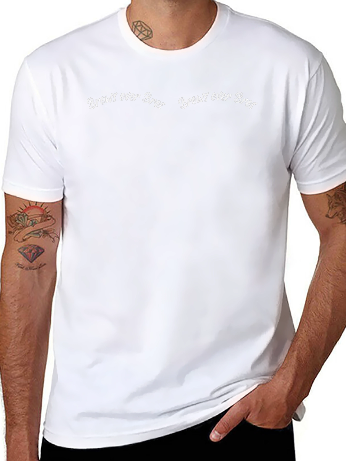 Brew Over Bros Black Graphic Tee