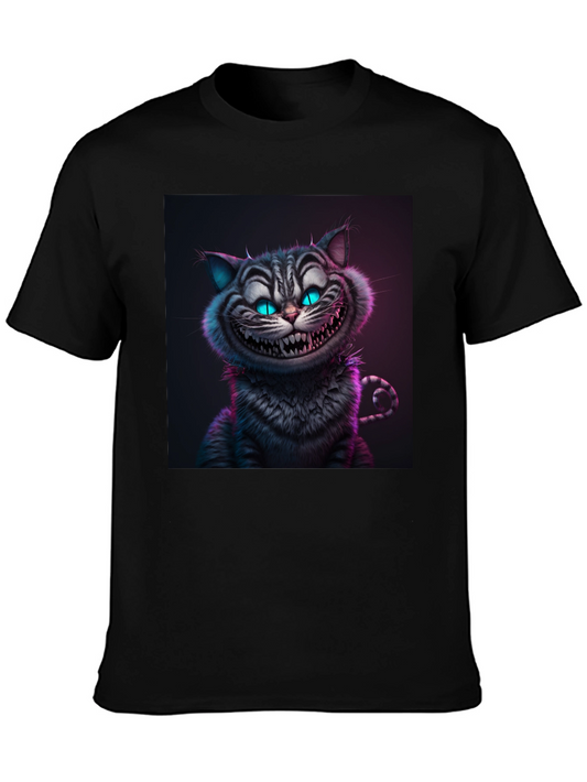 Cheshire Cat Grin Graphic T-Shirt