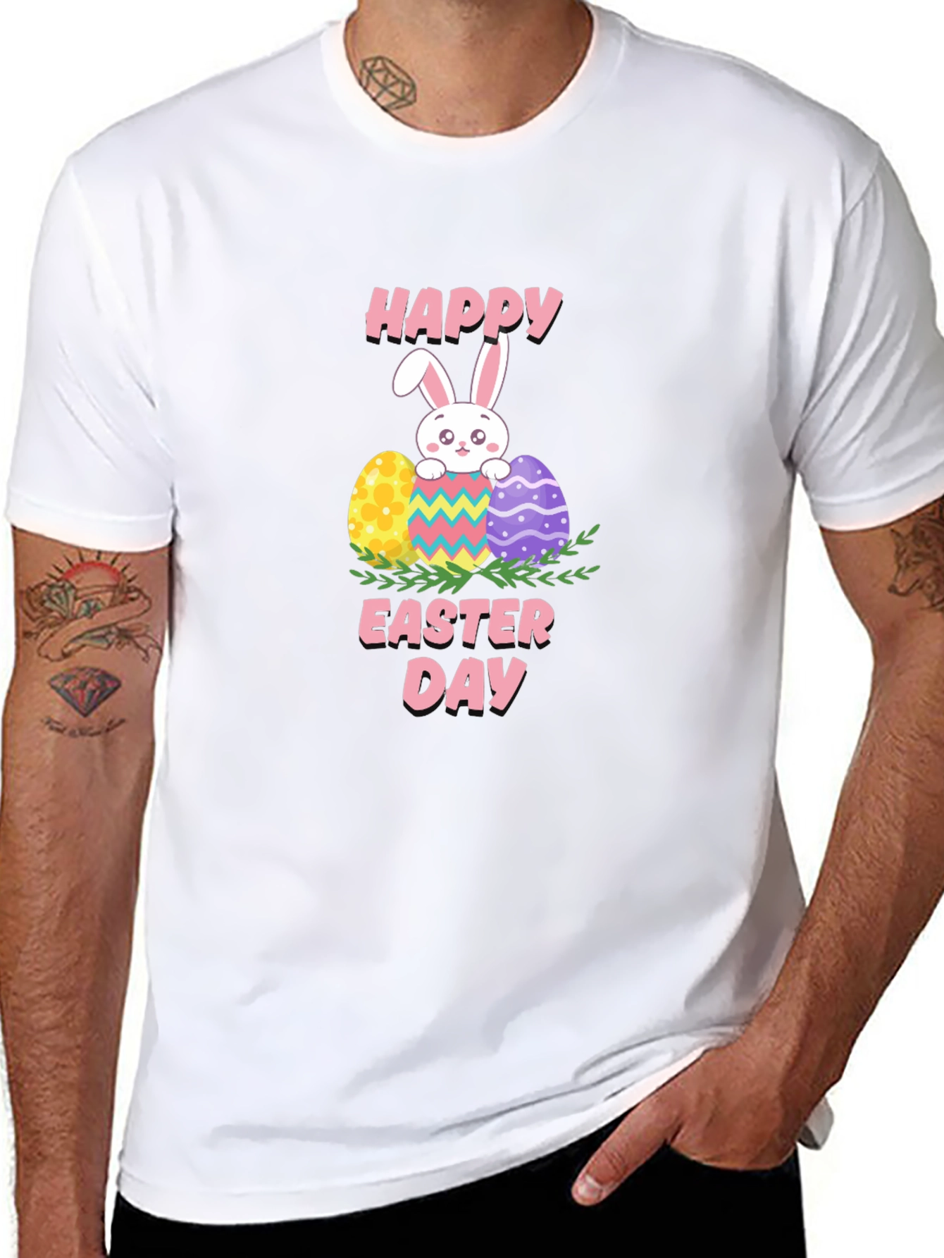 Happy Easter Day Bunny T-Shirt