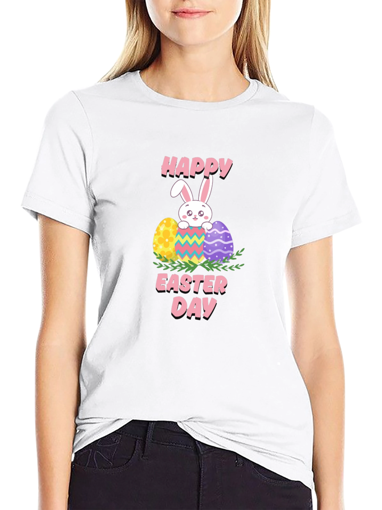 Happy Easter Day Bunny T-Shirt
