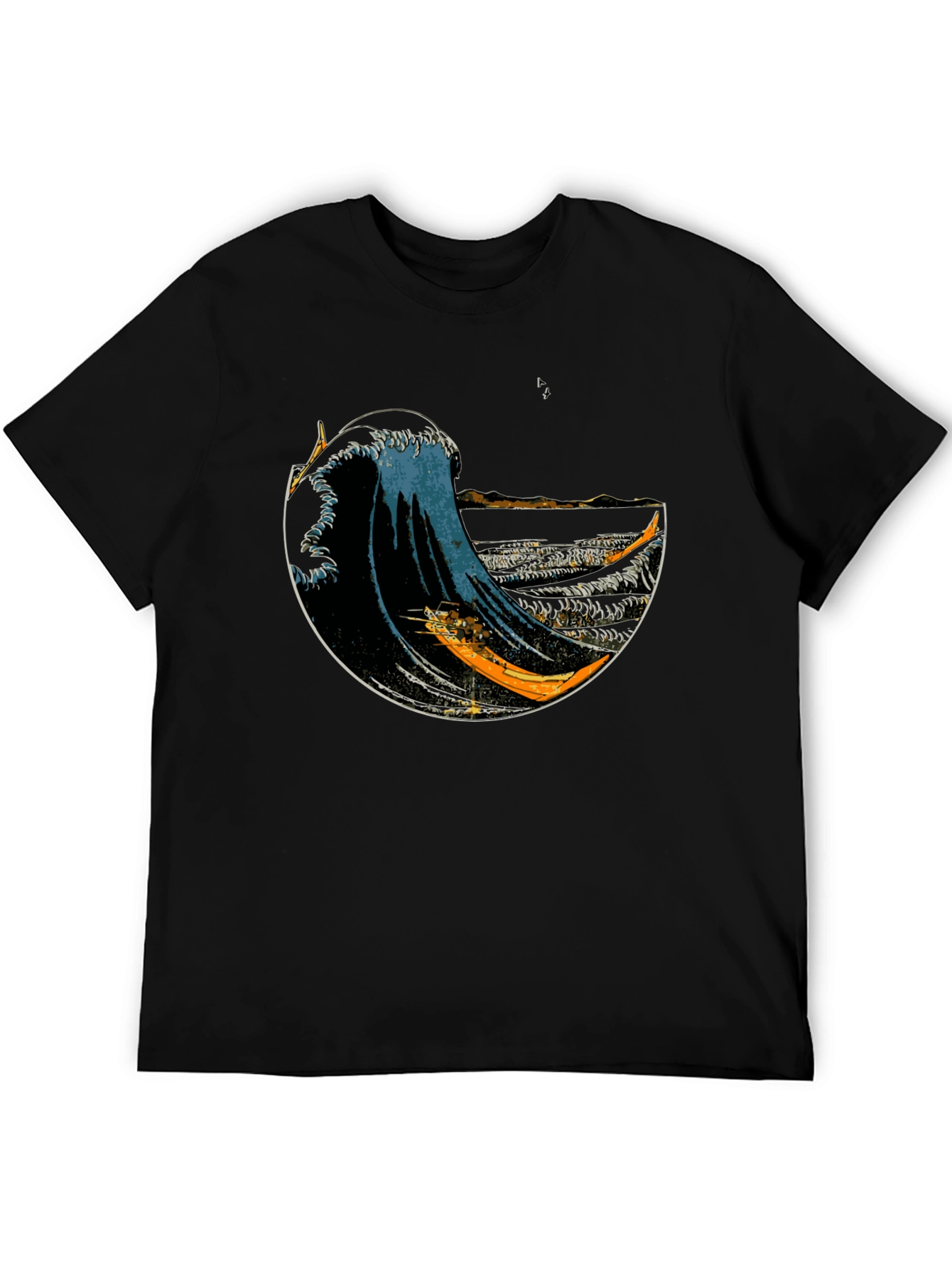 Great Wave Black T-Shirt - Japanese Art Tee