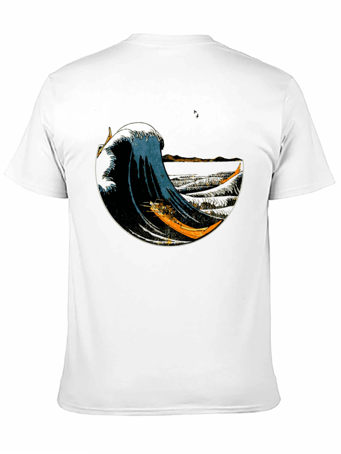 Great Wave Black T-Shirt - Japanese Art Tee