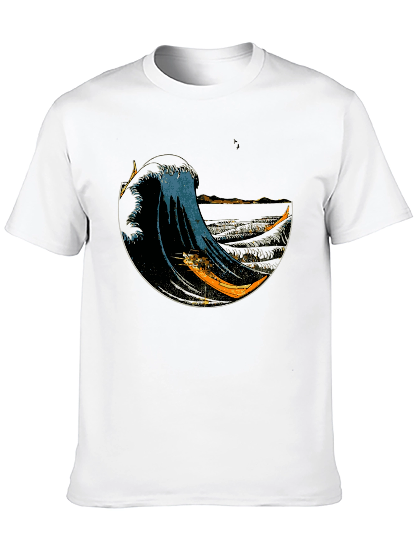 Great Wave Black T-Shirt - Japanese Art Tee