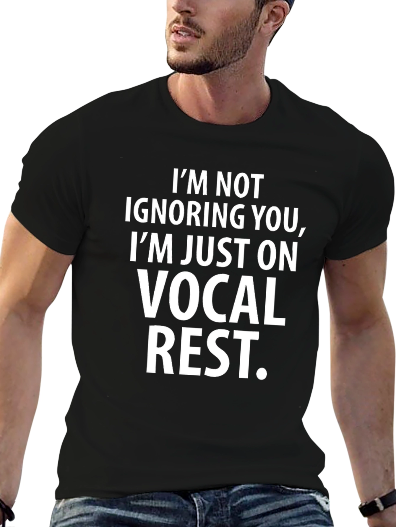 Vocal Rest T-Shirt - Funny Singer Musician Tee