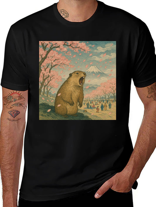Beaver in Blossom T-Shirt