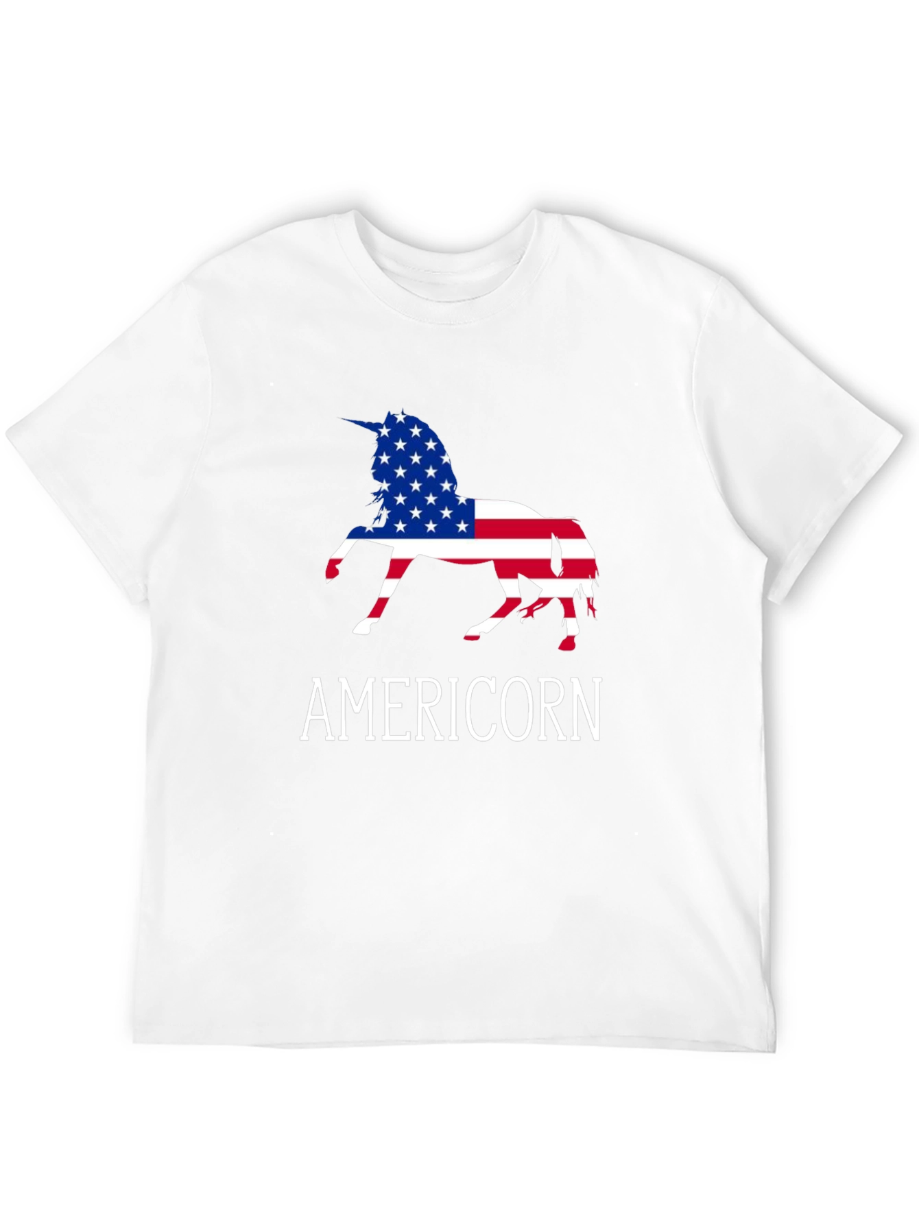 Americorn USA Flag Unicorn T-Shirt