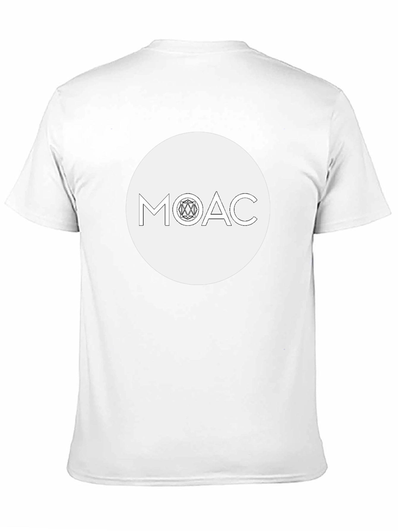 MOAC Graphic Tee - Stylish Black Cotton T-Shirt