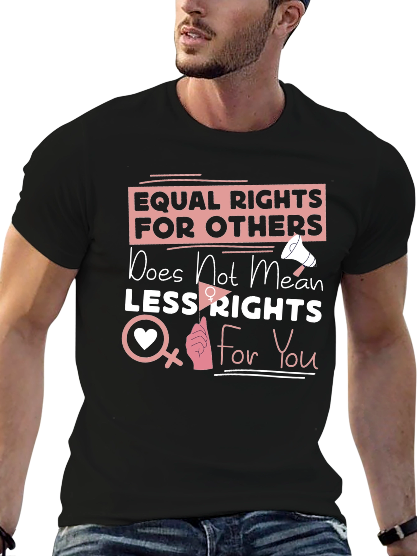 Equal Rights T-Shirt: Gender Equality Activism Tee