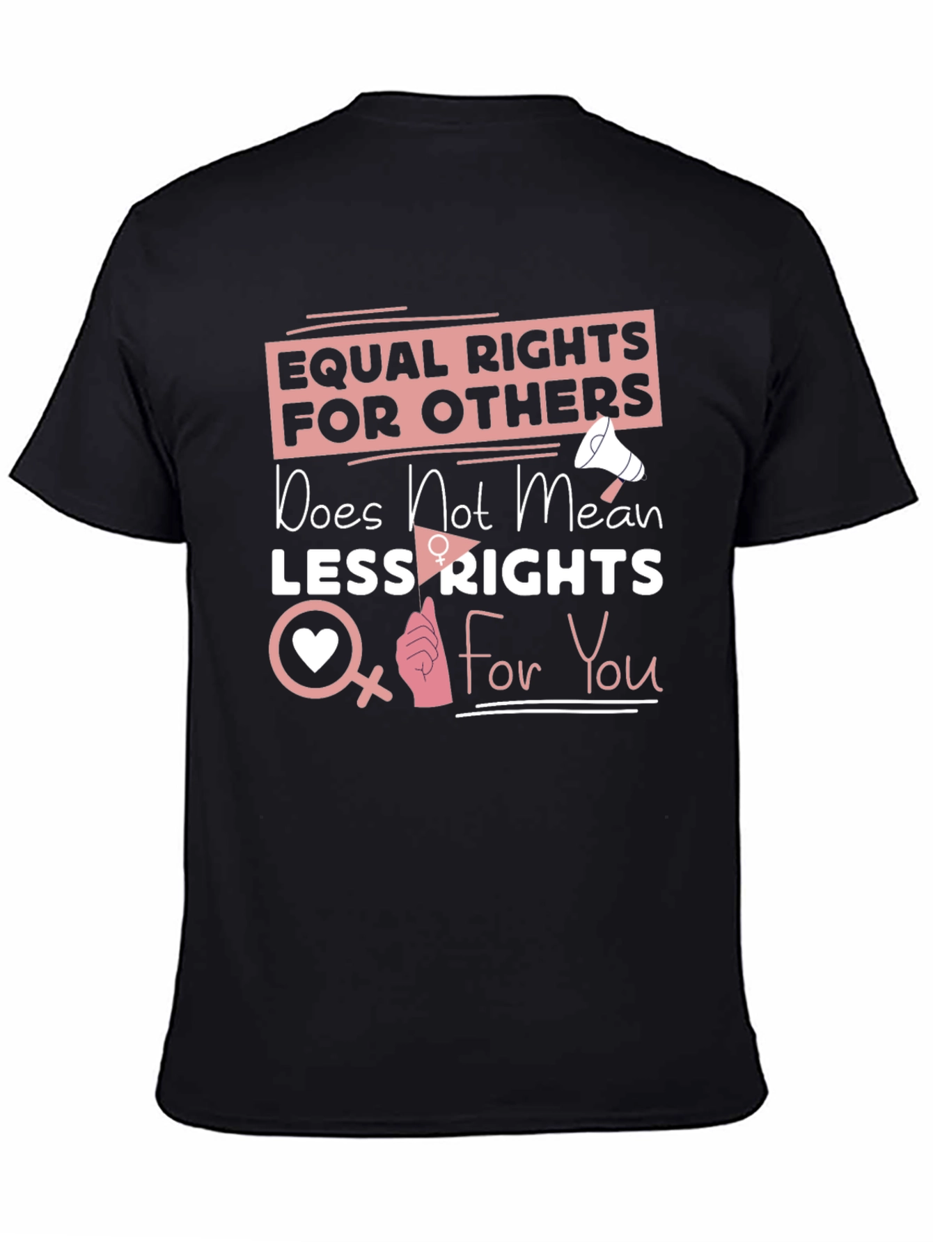 Equal Rights T-Shirt: Gender Equality Activism Tee
