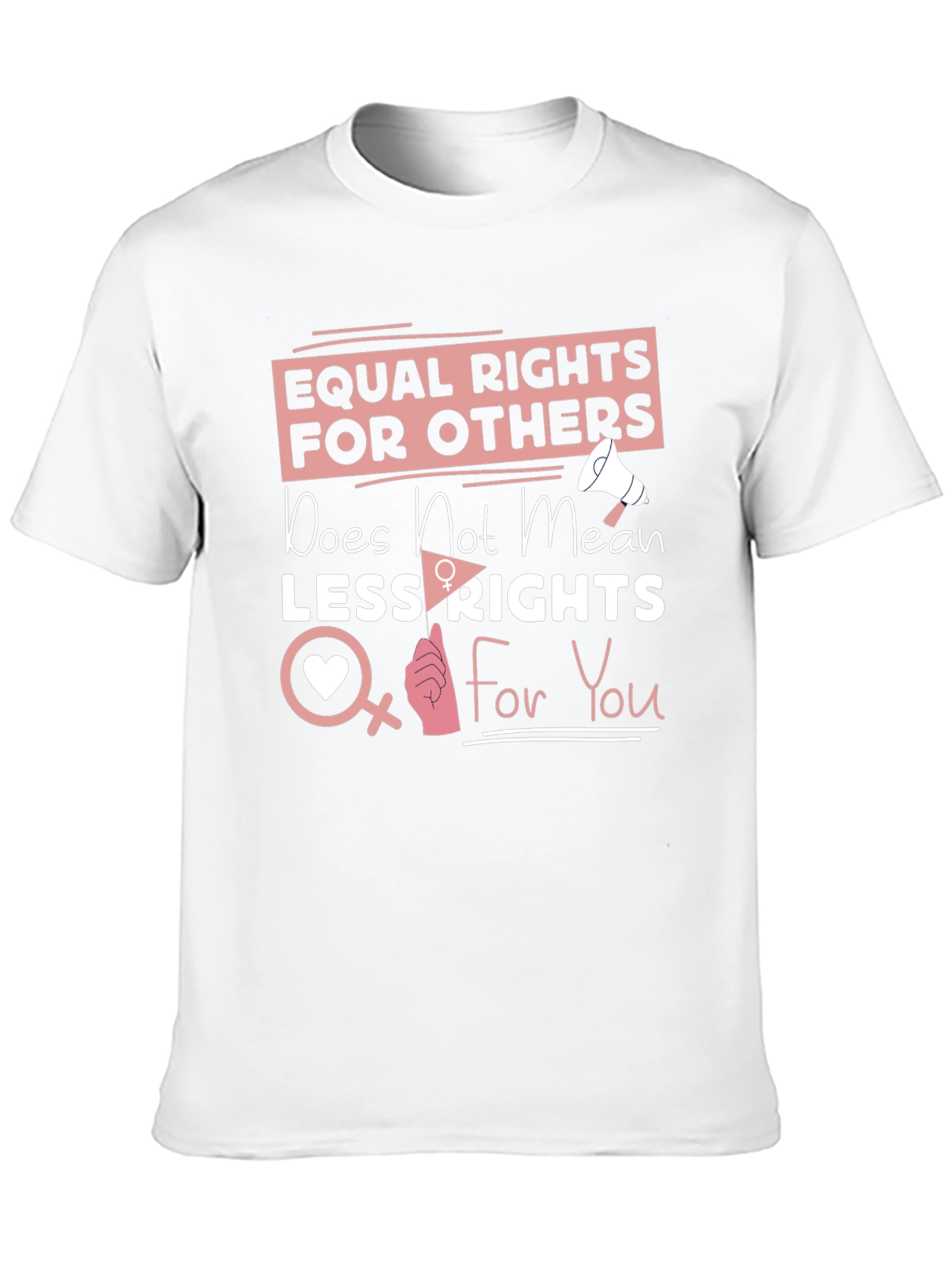 Equal Rights T-Shirt: Gender Equality Activism Tee