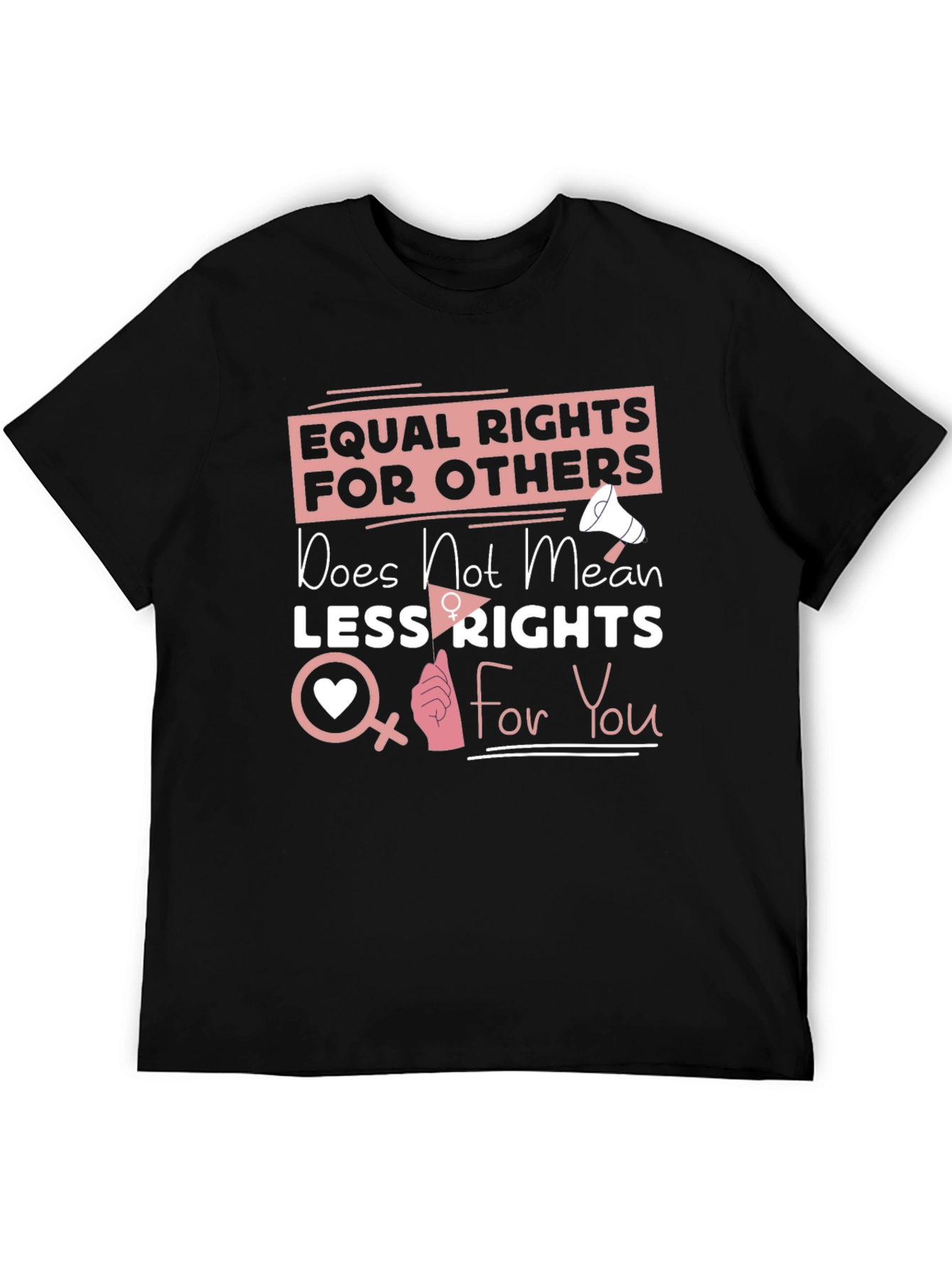 Equal Rights T-Shirt: Gender Equality Activism Tee