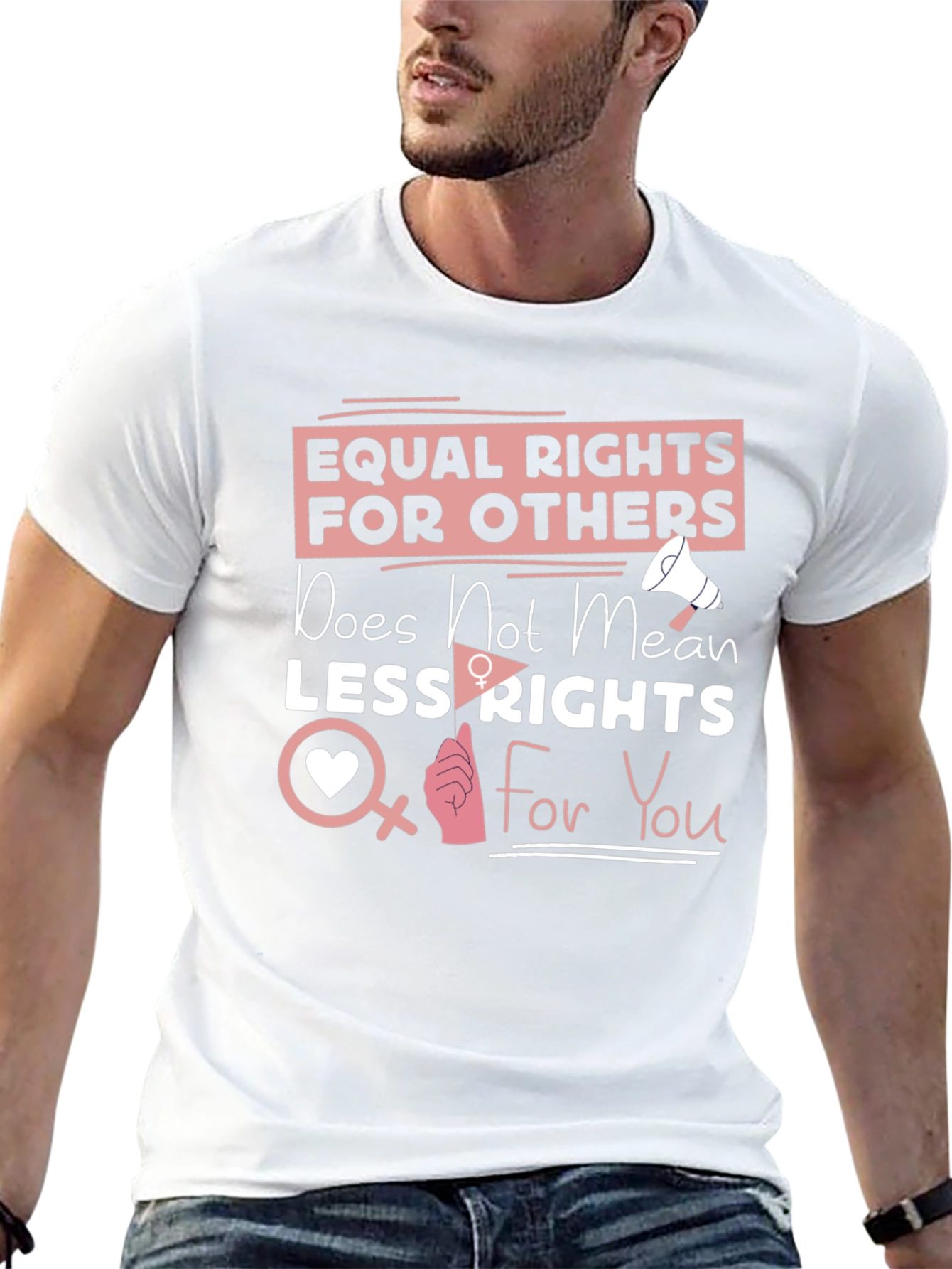 Equal Rights T-Shirt: Gender Equality Activism Tee