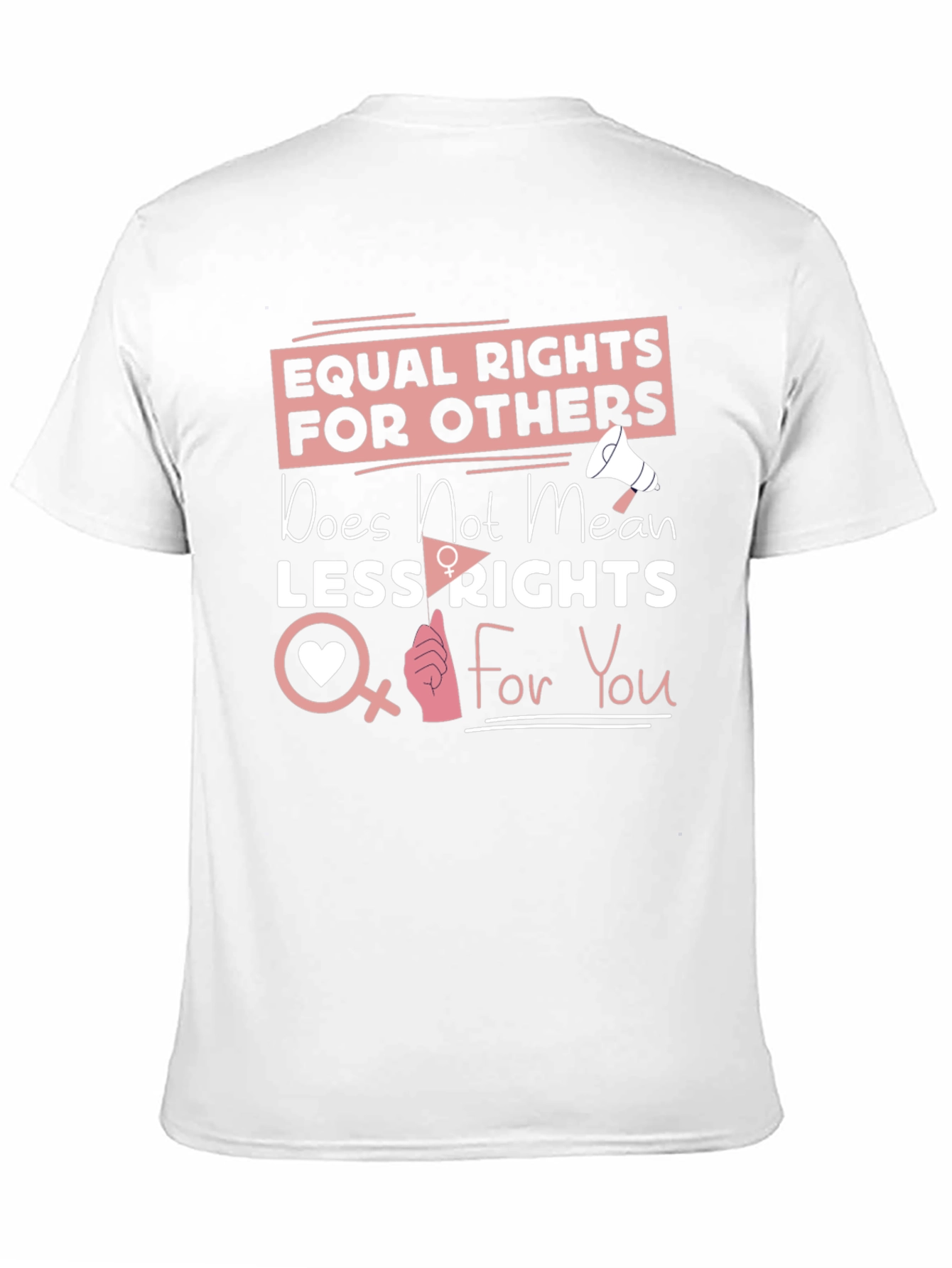Equal Rights T-Shirt: Gender Equality Activism Tee