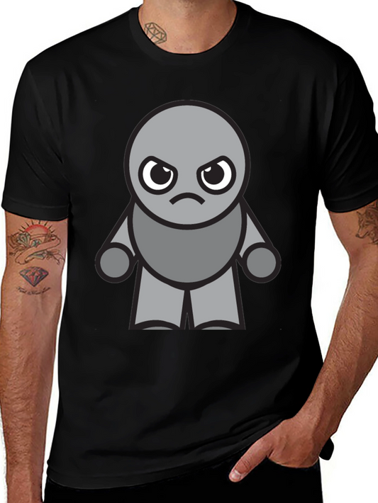 Grumpy Gray Character T-Shirt
