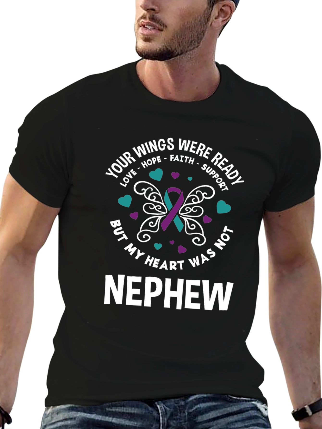 Your Wings Were Ready Nephew T-Shirt