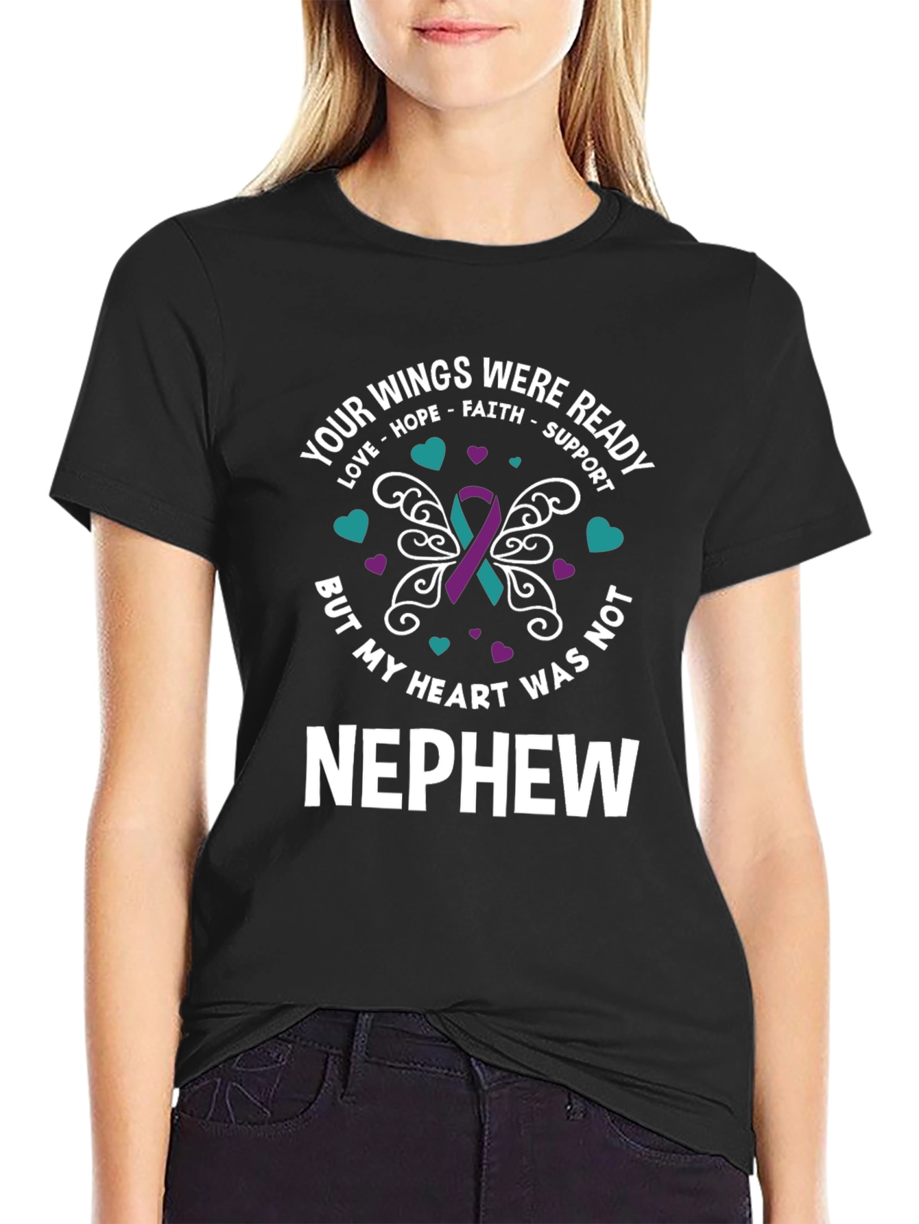 Your Wings Were Ready Nephew T-Shirt