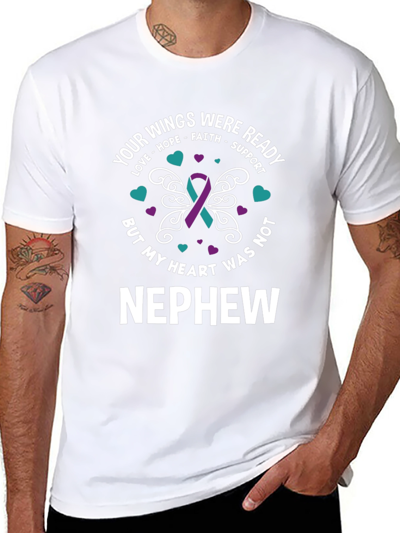 Your Wings Were Ready Nephew T-Shirt