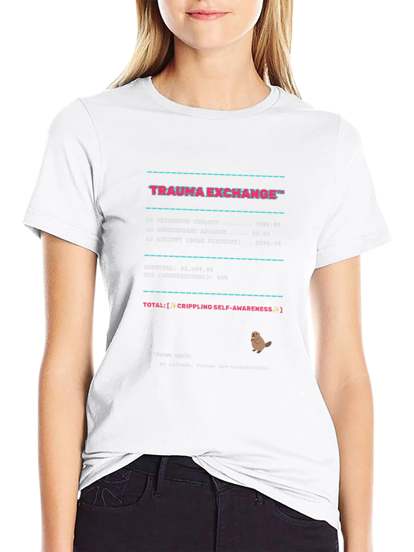 Trauma Exchange Black T-Shirt