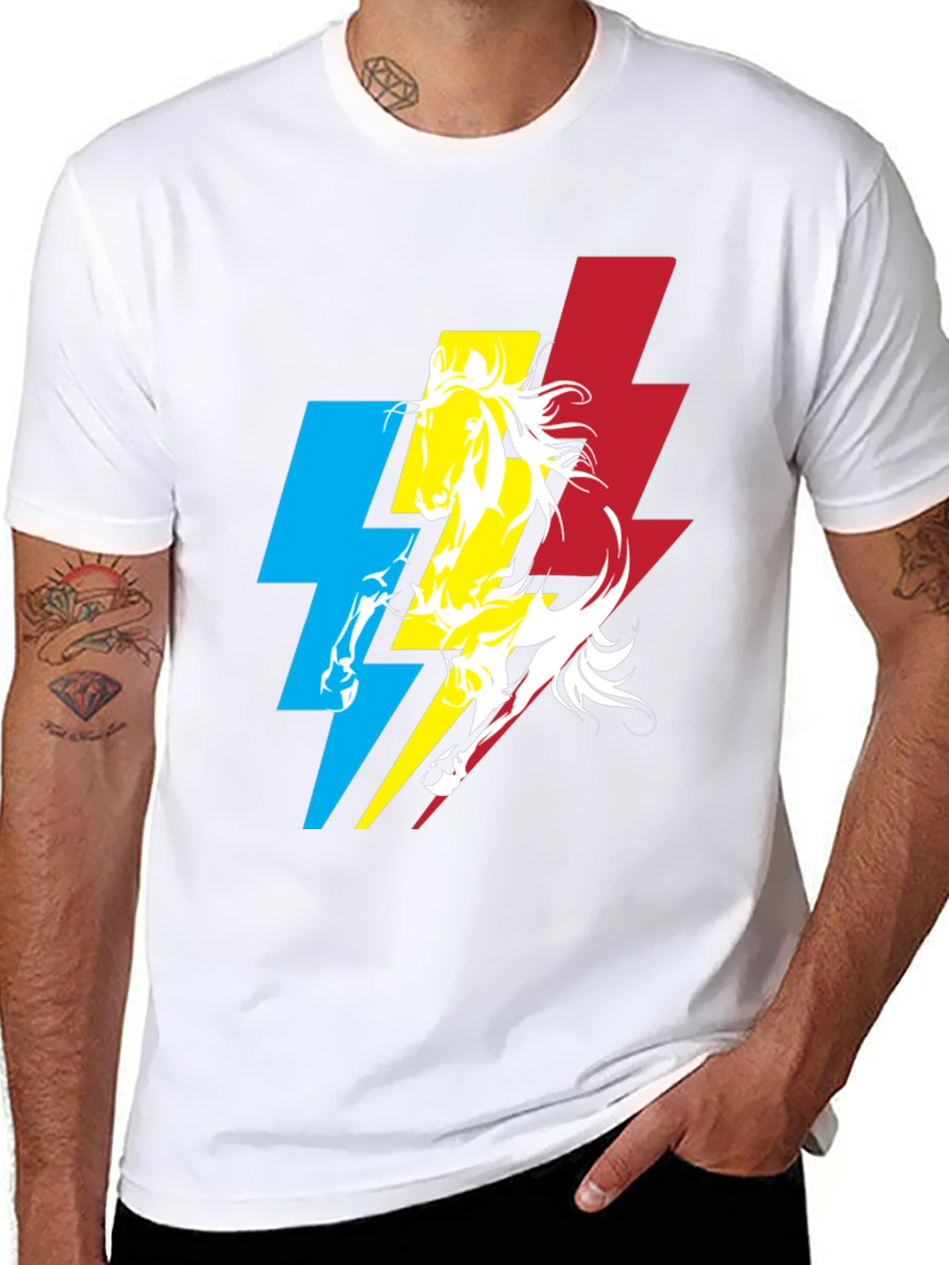 Lightning Horse Graphic Tee
