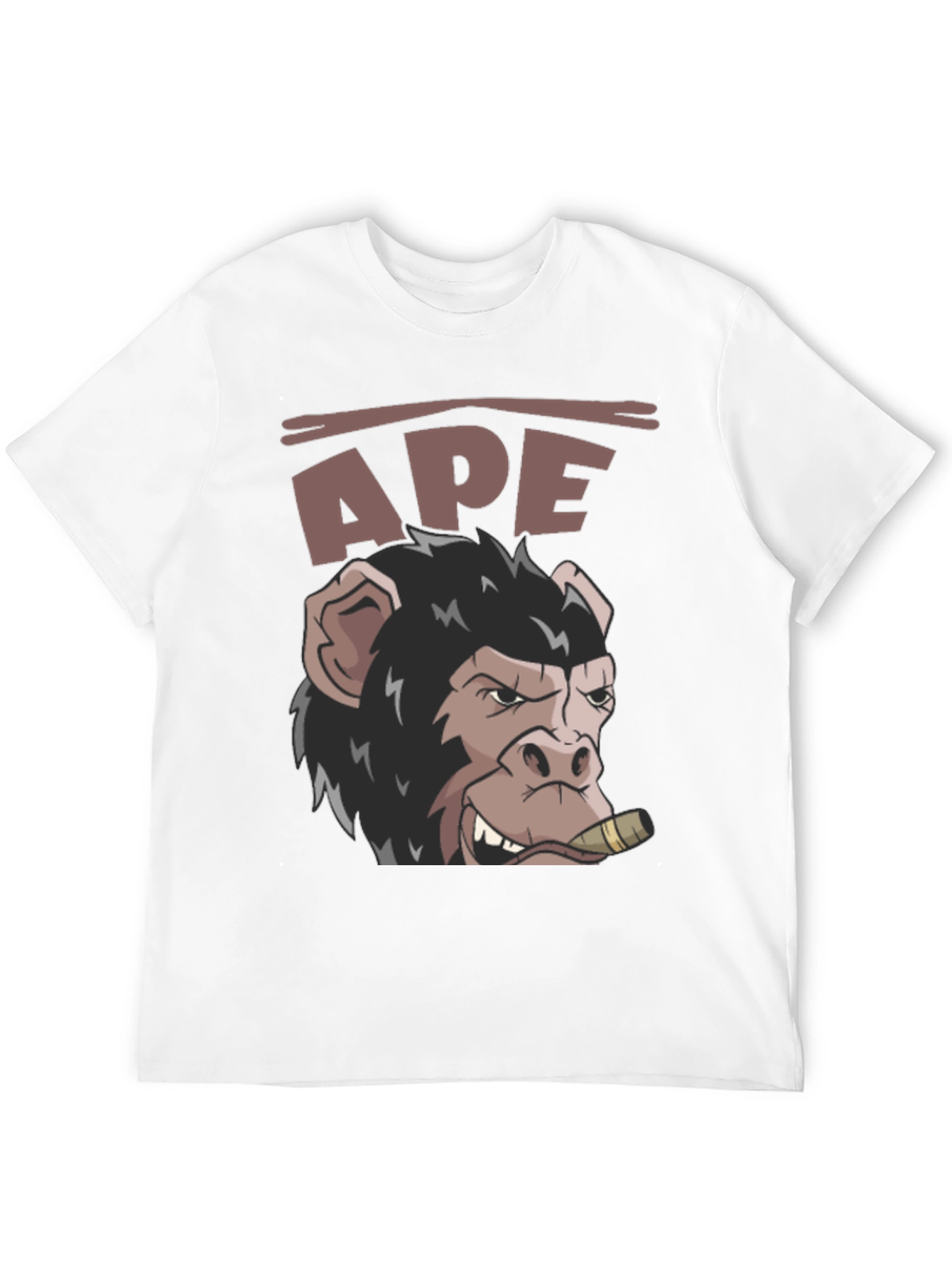 Ape Cigar T-Shirt - Mens Graphic Tee