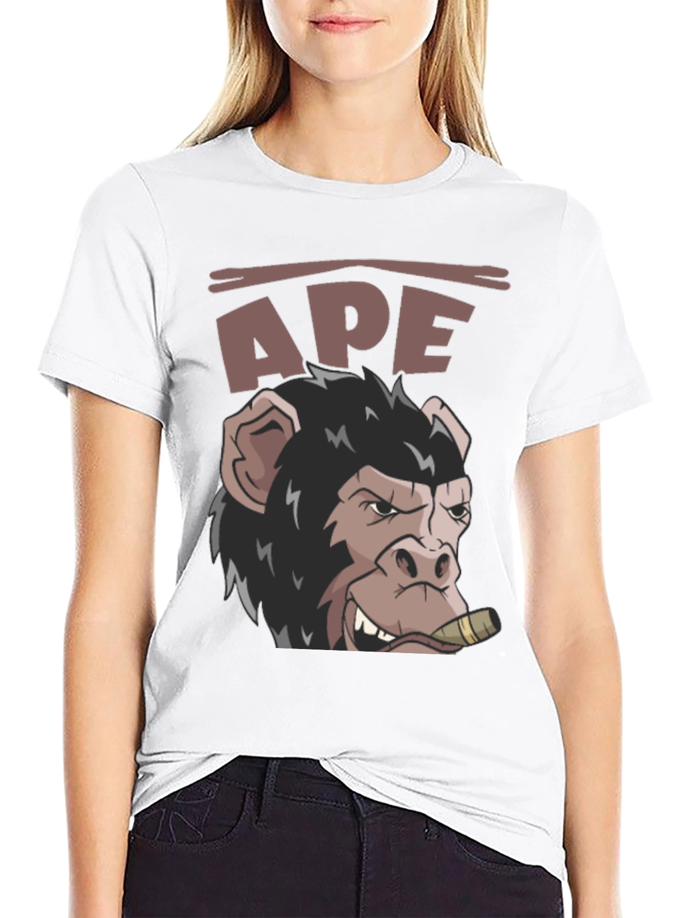 Ape Cigar T-Shirt - Mens Graphic Tee