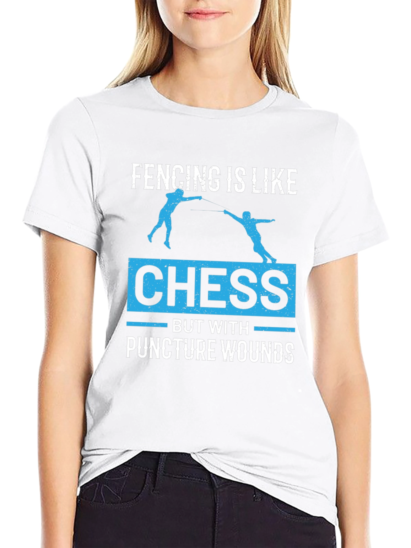 Fencing Chess Puncture Wound T-Shirt