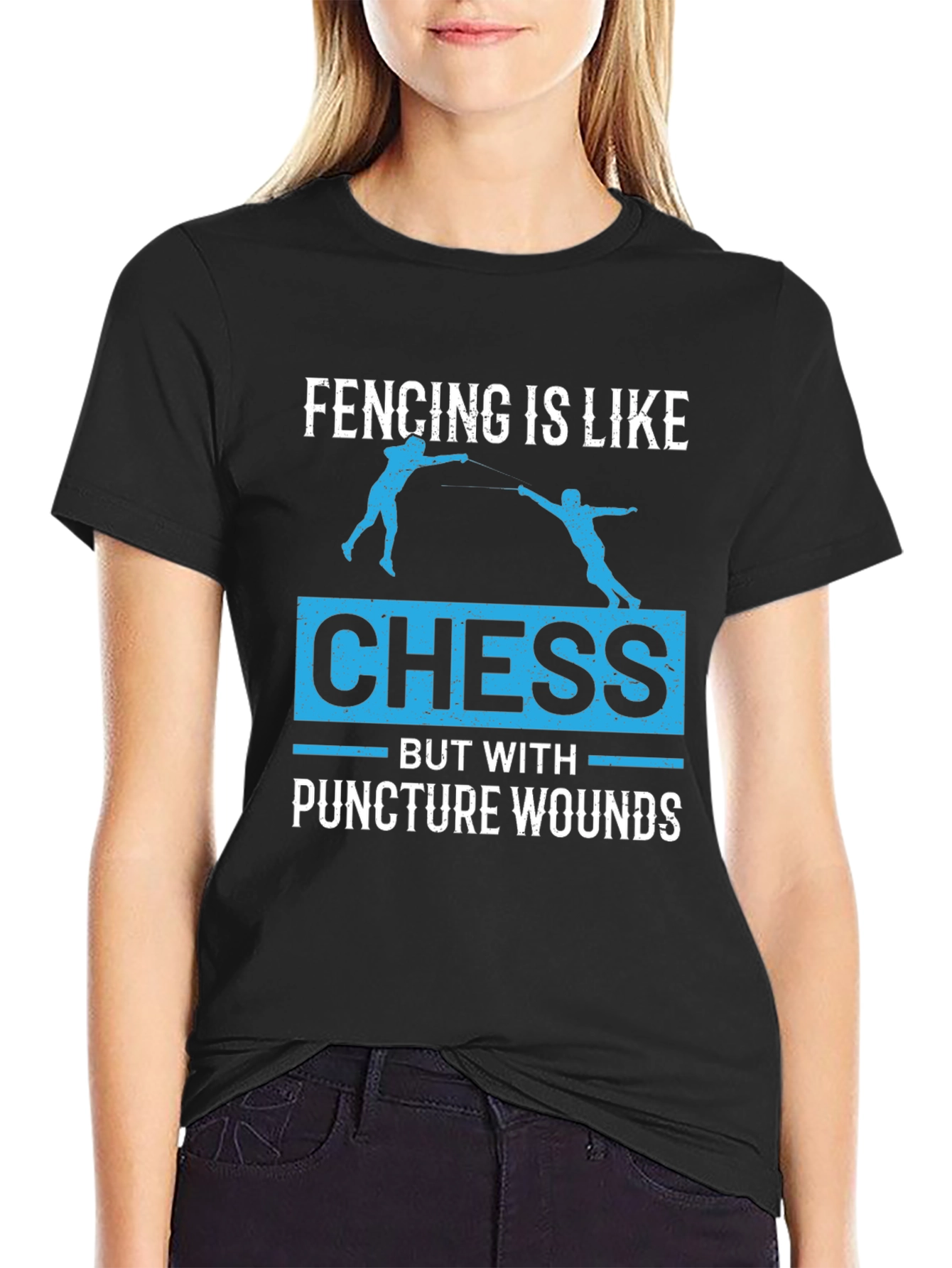 Fencing Chess Puncture Wound T-Shirt