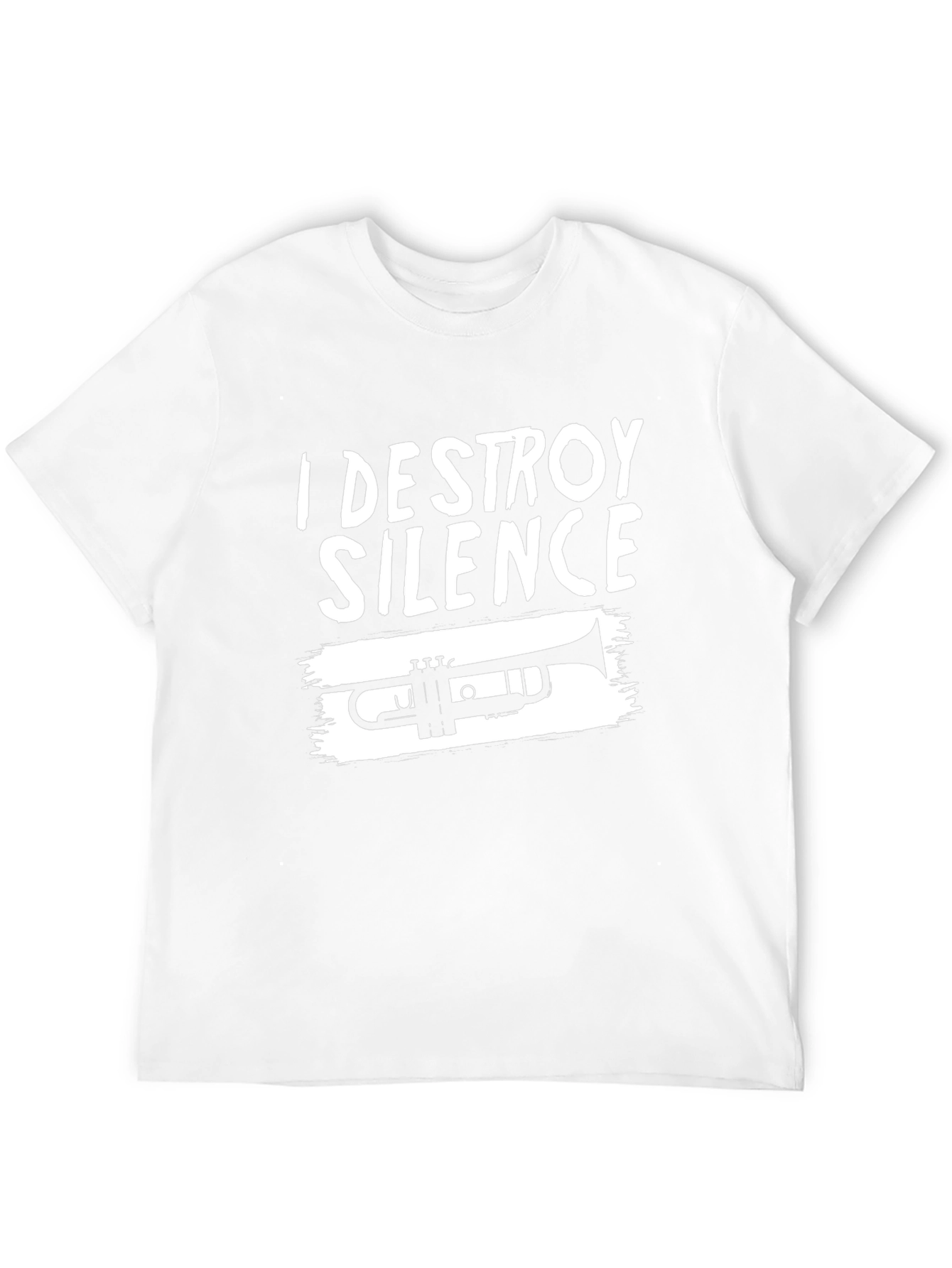 I Destroy Silence Trumpet T-Shirt