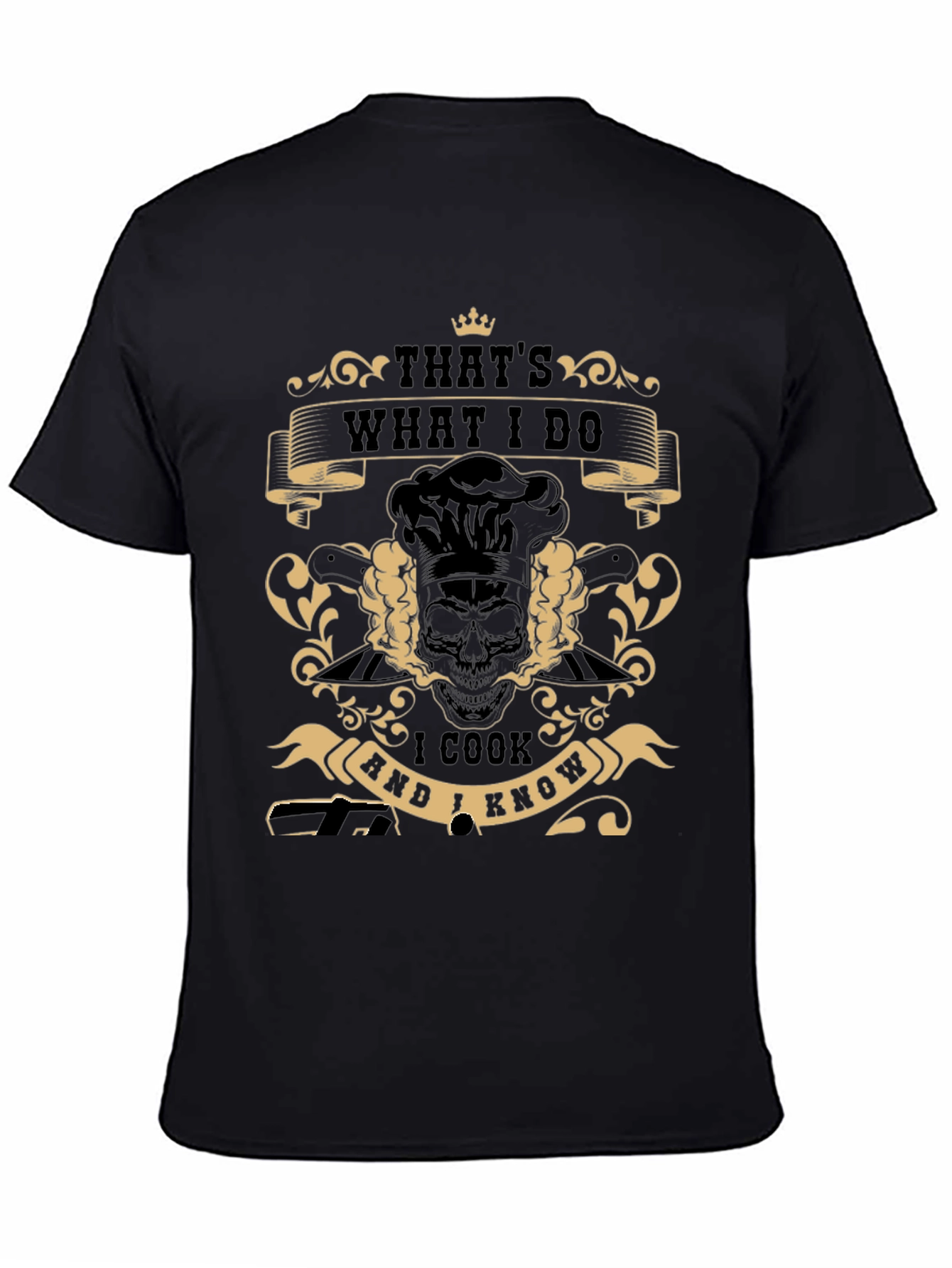 Chef Skull Graphic Tee - Thats What I Do