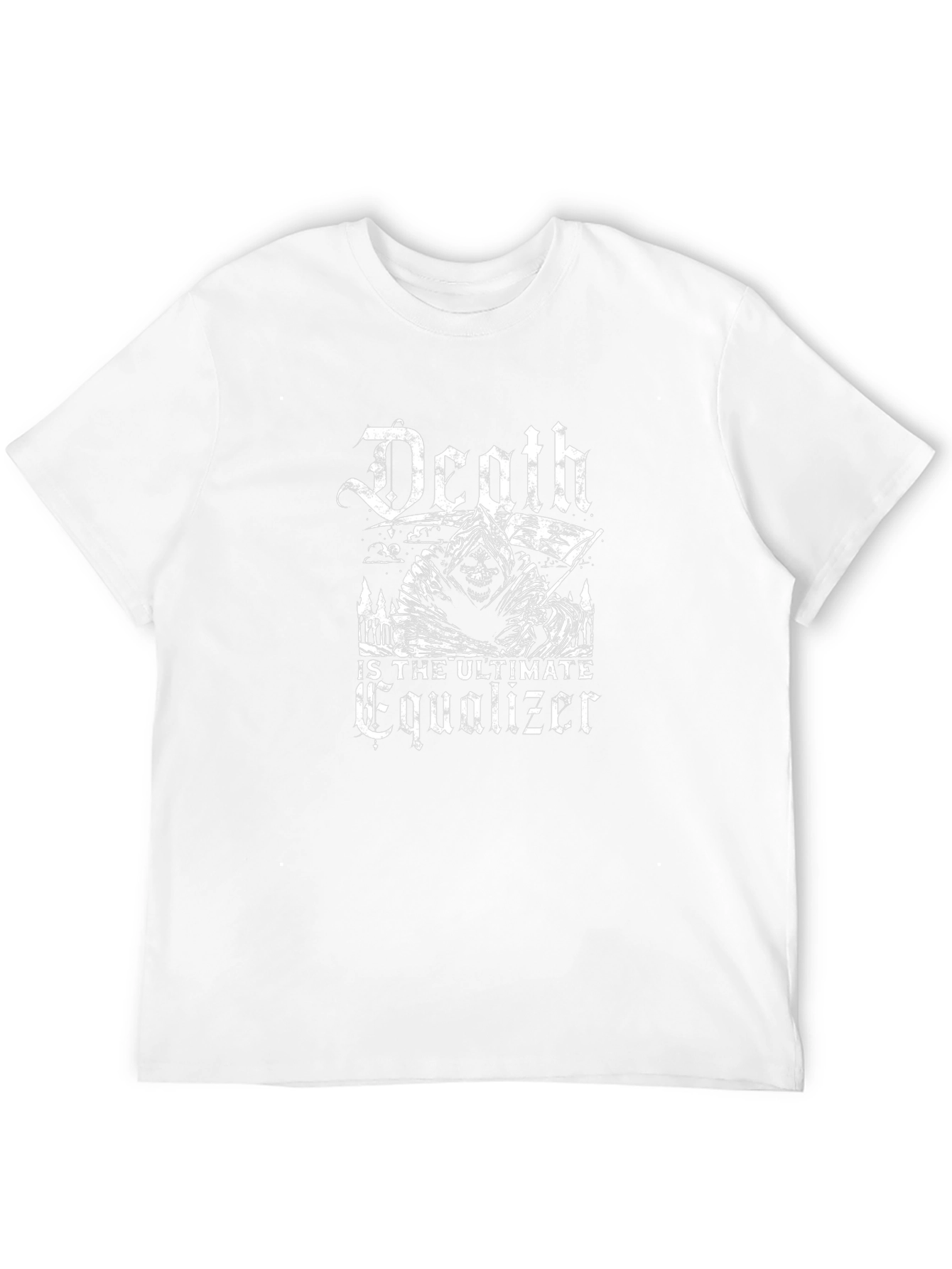 Death is the Ultimate Equalizer Black T-Shirt
