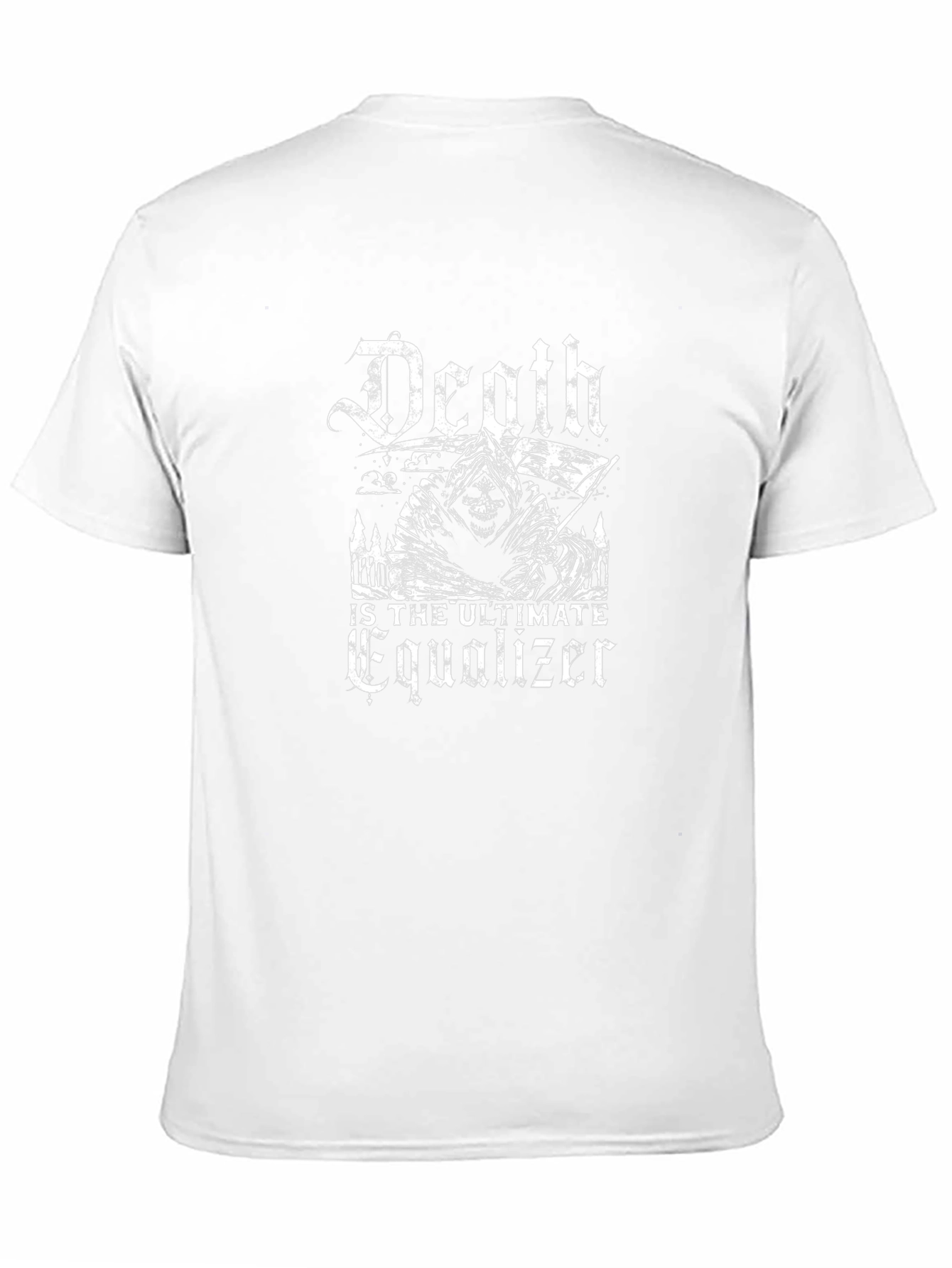 Death is the Ultimate Equalizer Black T-Shirt